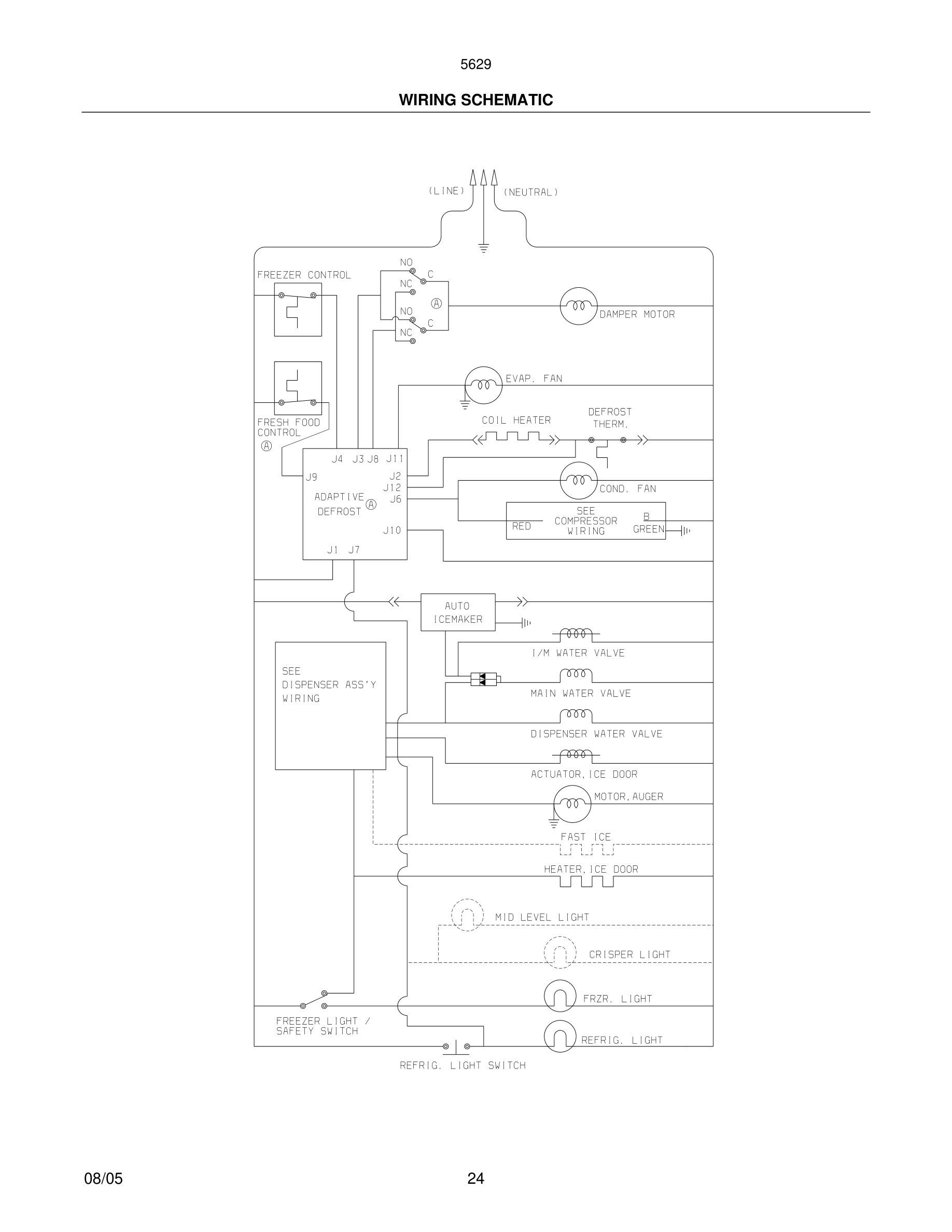 24 - WIRING SCHEMATIC
