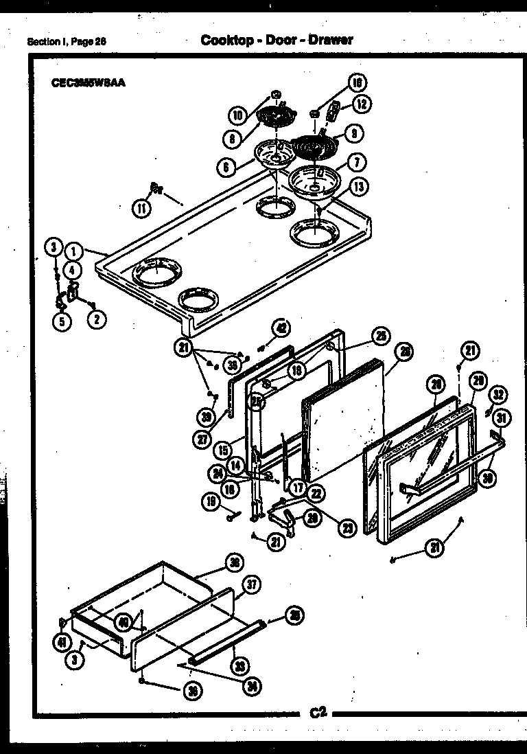 16 - COOKTOP-DOOR-DRAWER