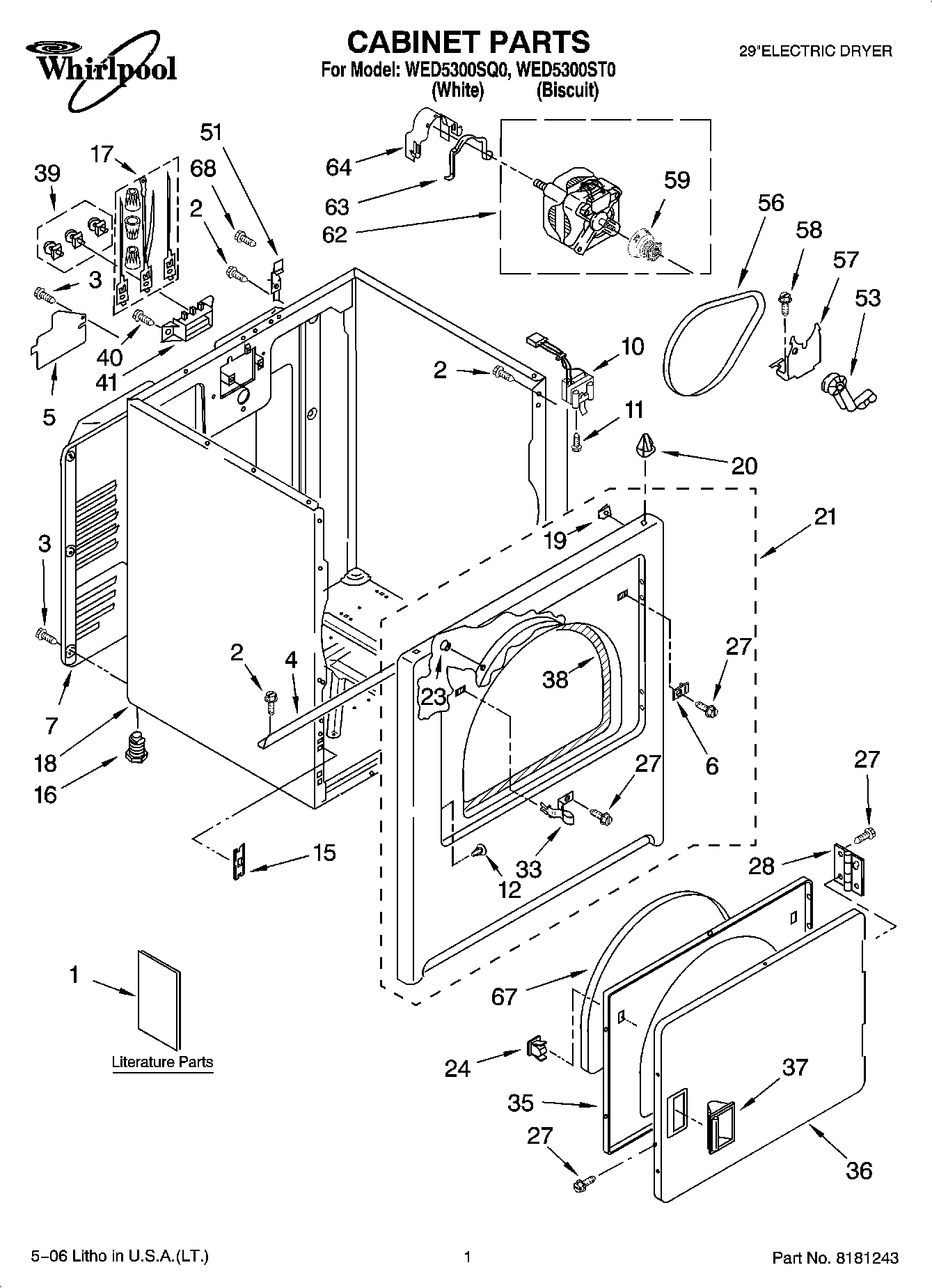 01 - CABINET PARTS