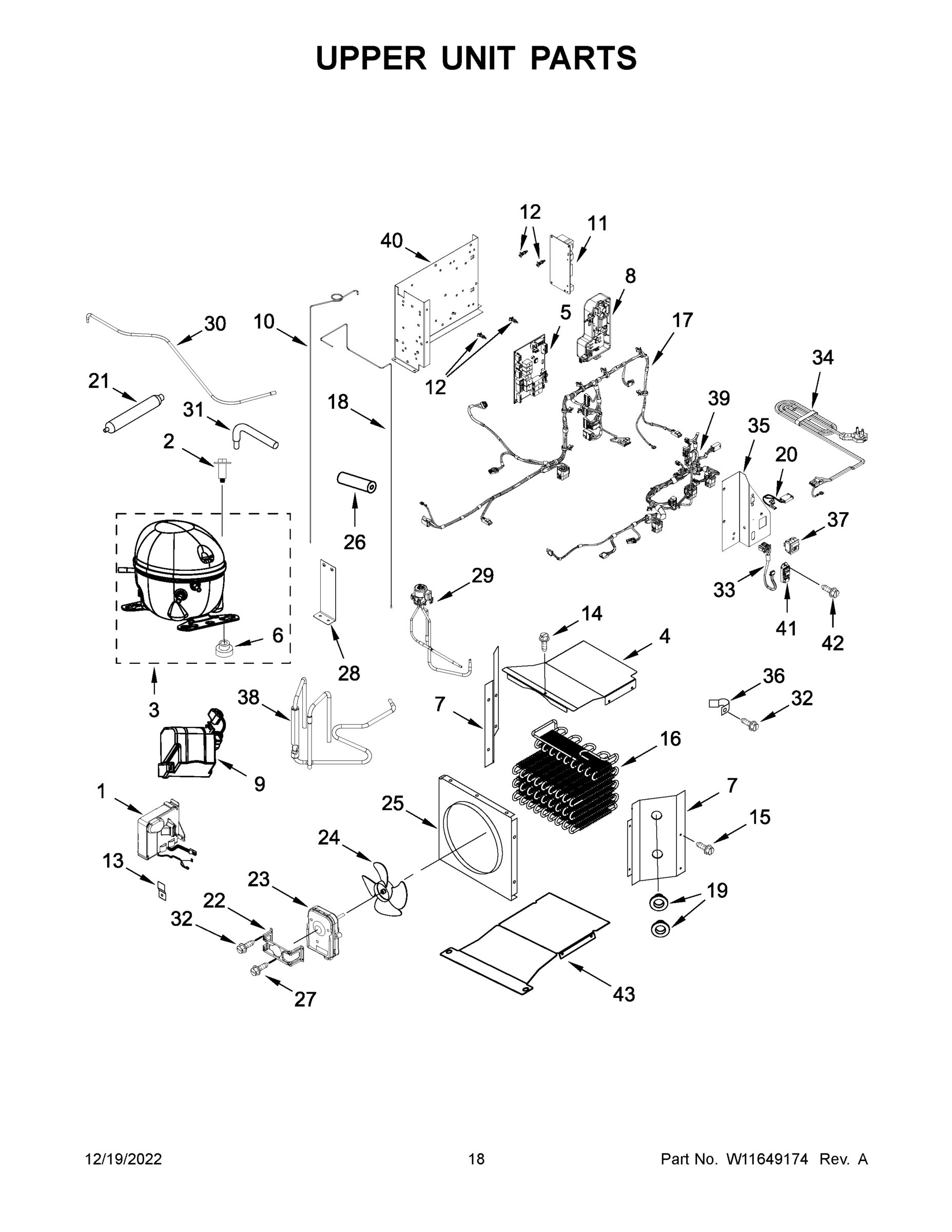10 - UPPER UNIT PARTS