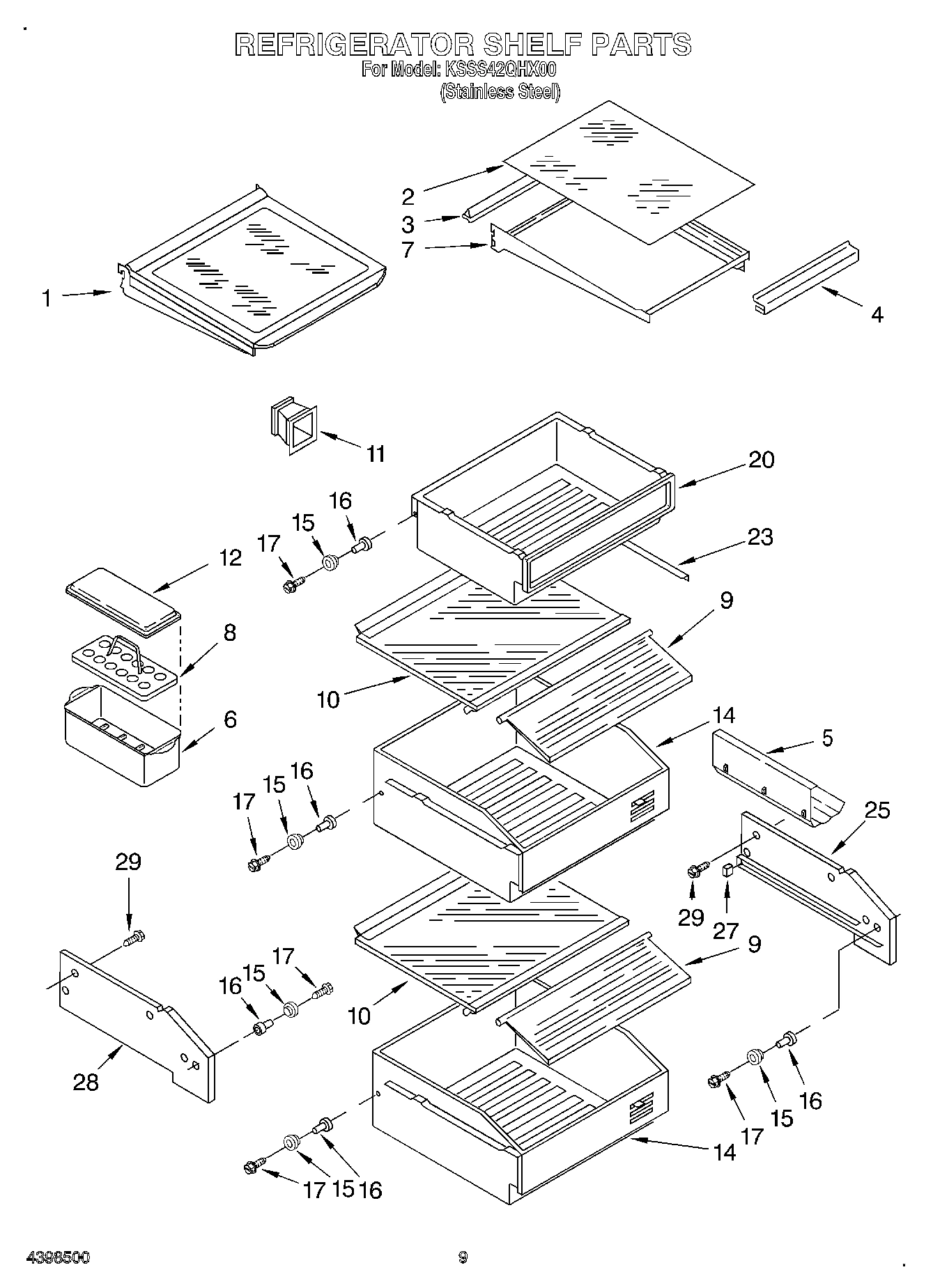 07 - REFRIGERATOR SHELF