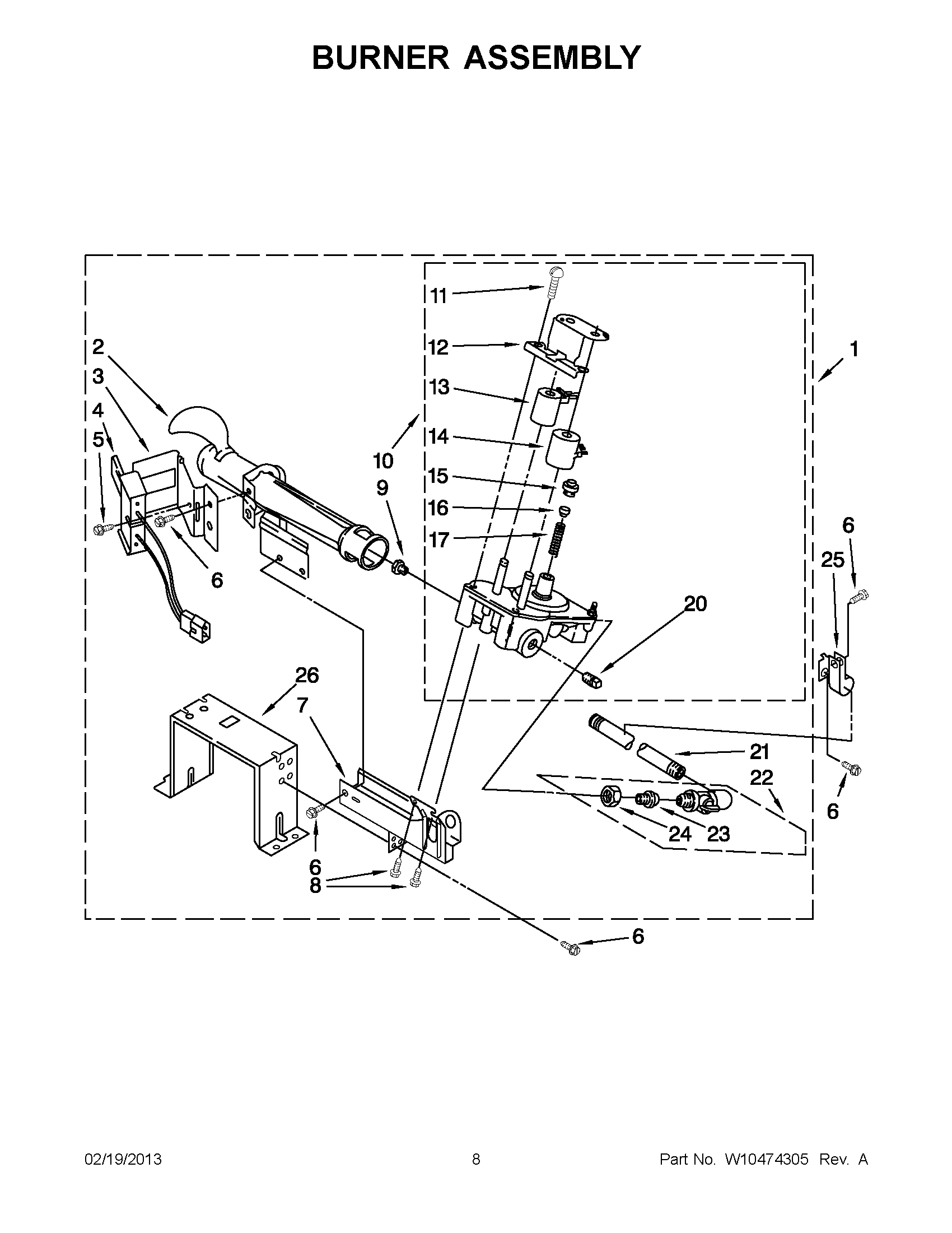 04 - BURNER ASSEMBLY