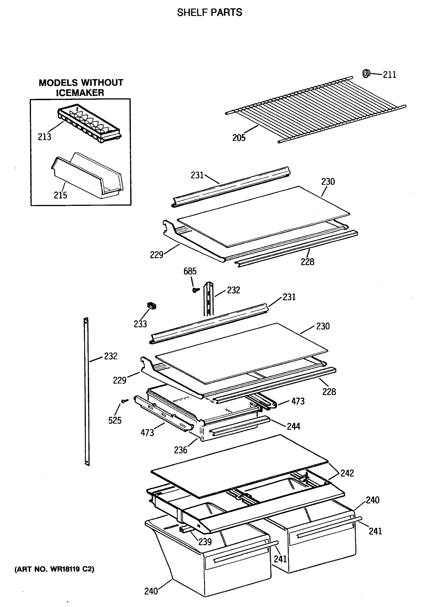 SHELF PARTS