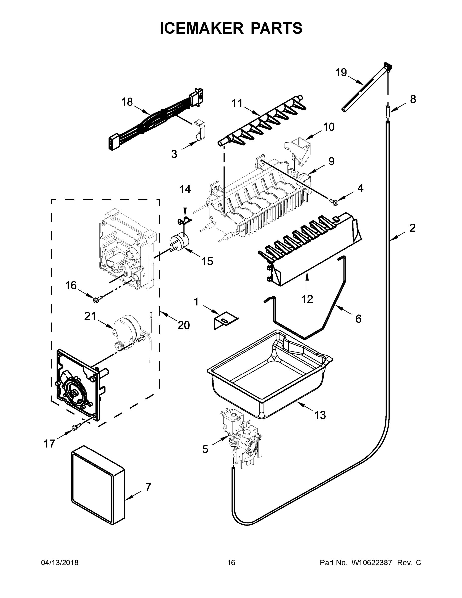 09 - ICEMAKER PARTS