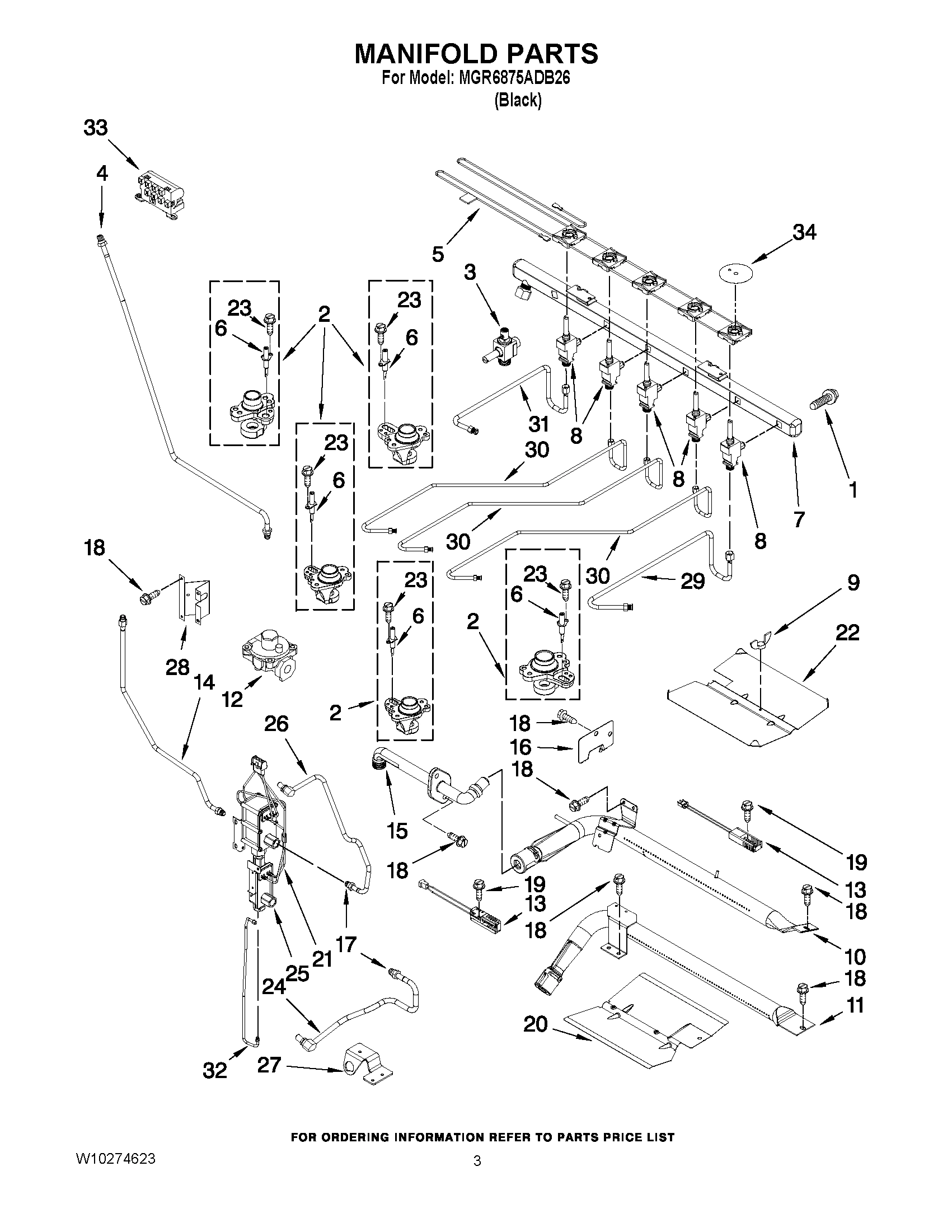 03 - MANIFOLD PARTS