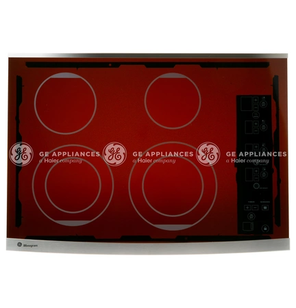 WB62T10212 GE Oven Glass Maintop Assembly