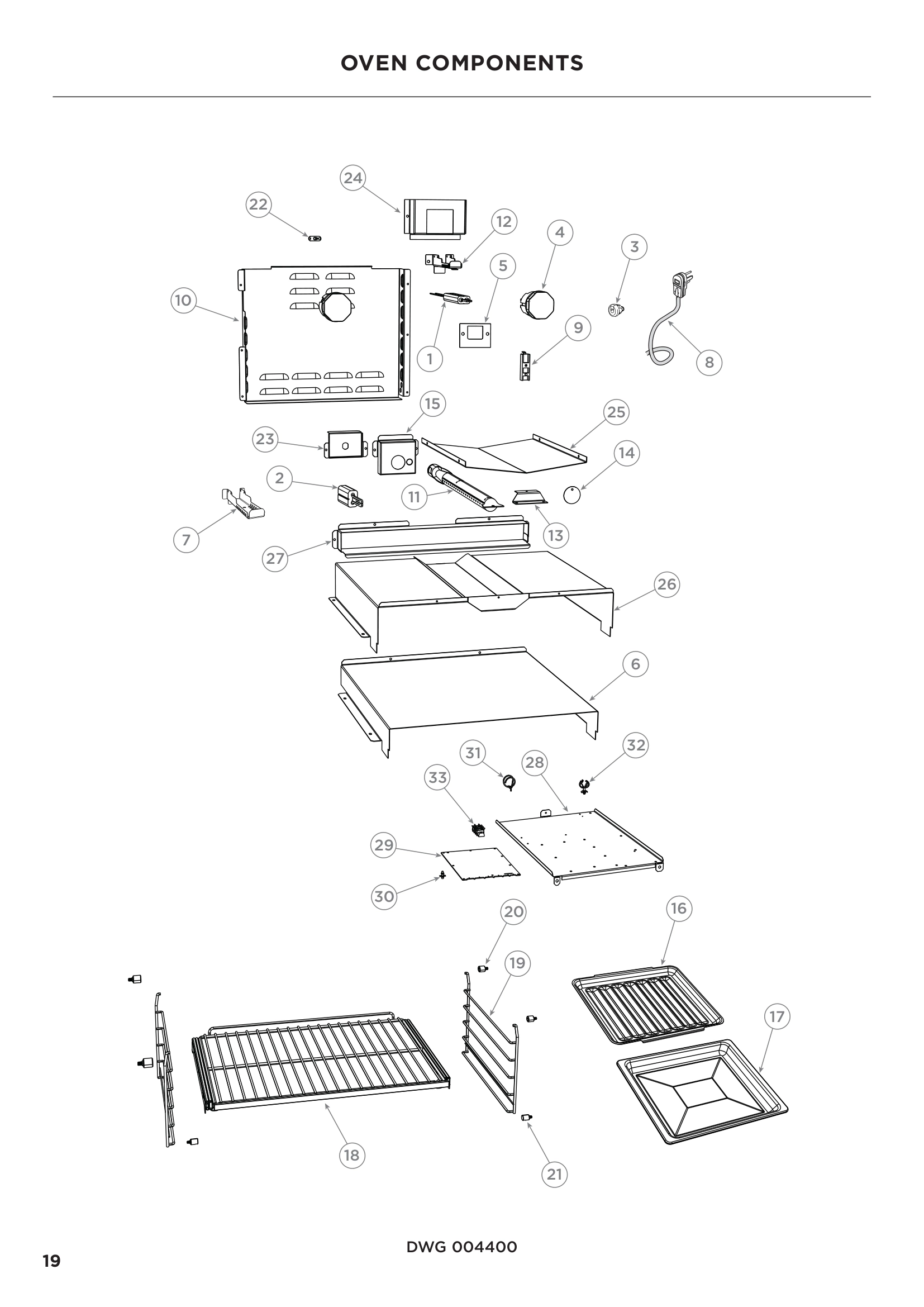 OVEN COMPONENTS