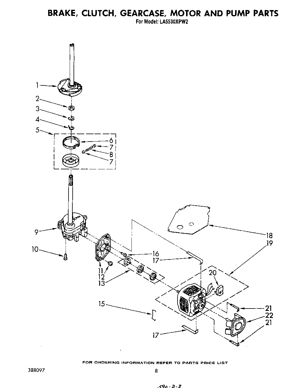 06 - BRAKE, CLUTCH, GEARCASE, MOTOR AND PUMP
