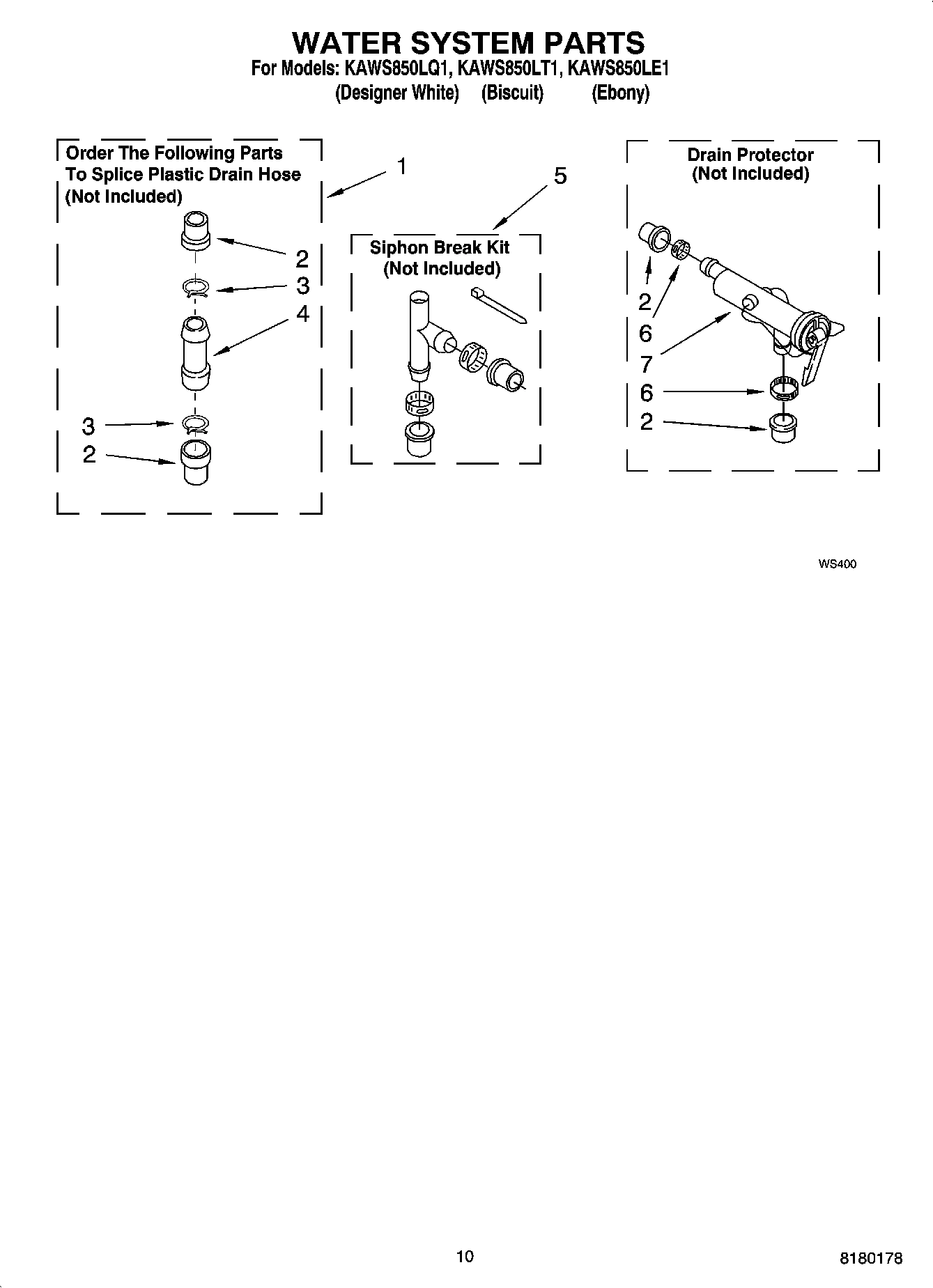 07 - WATER SYSTEM PARTS