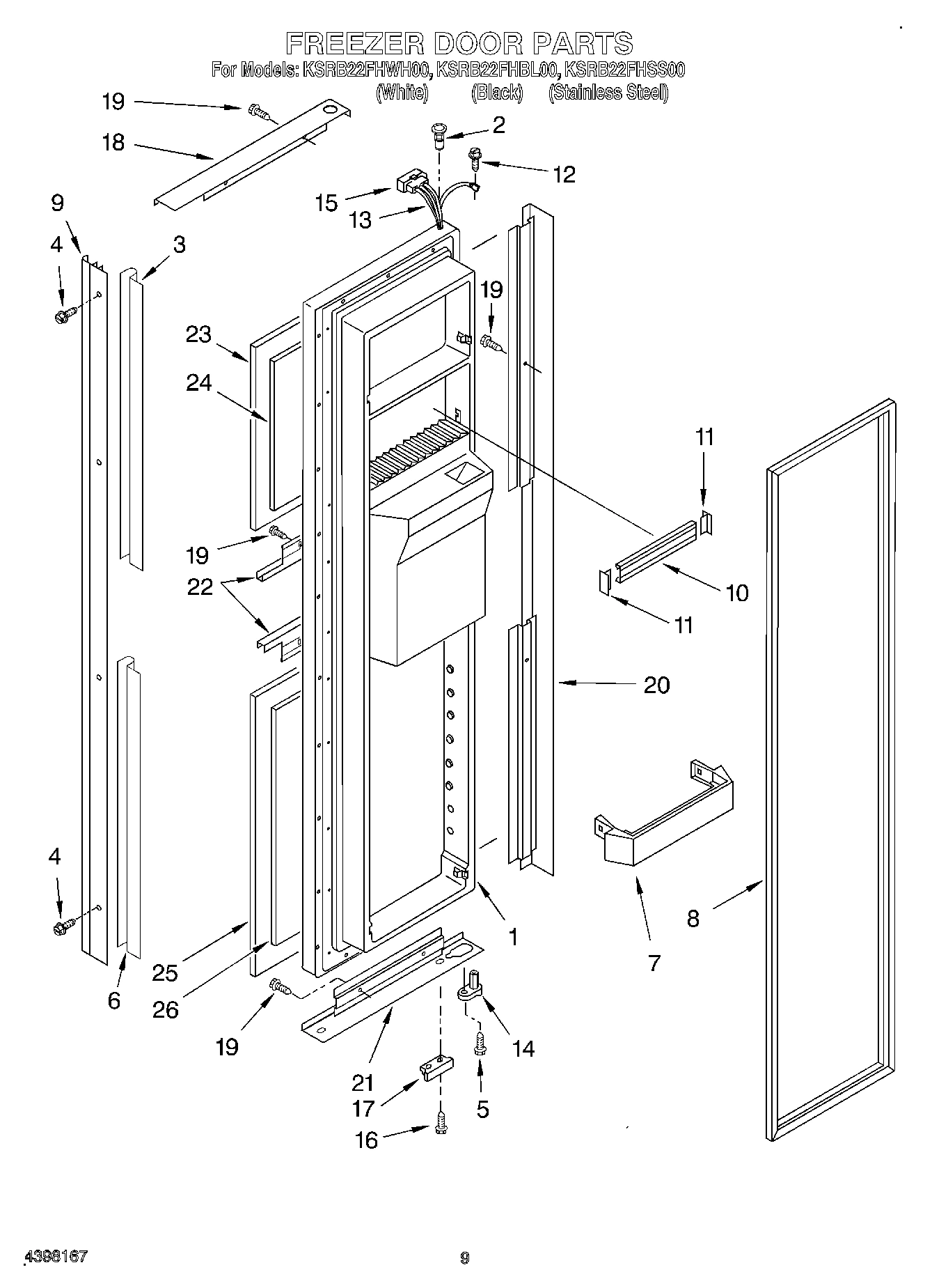 06 - FREEZER DOOR