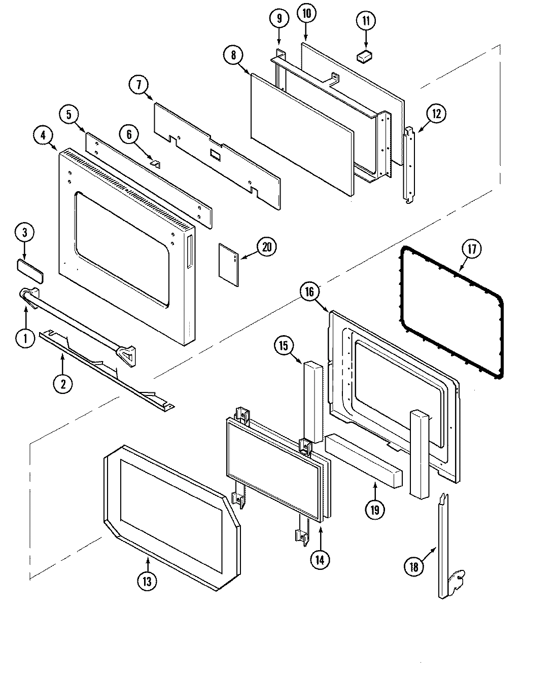 05 - DOOR (PF,PG,PK,PR MODELS)
