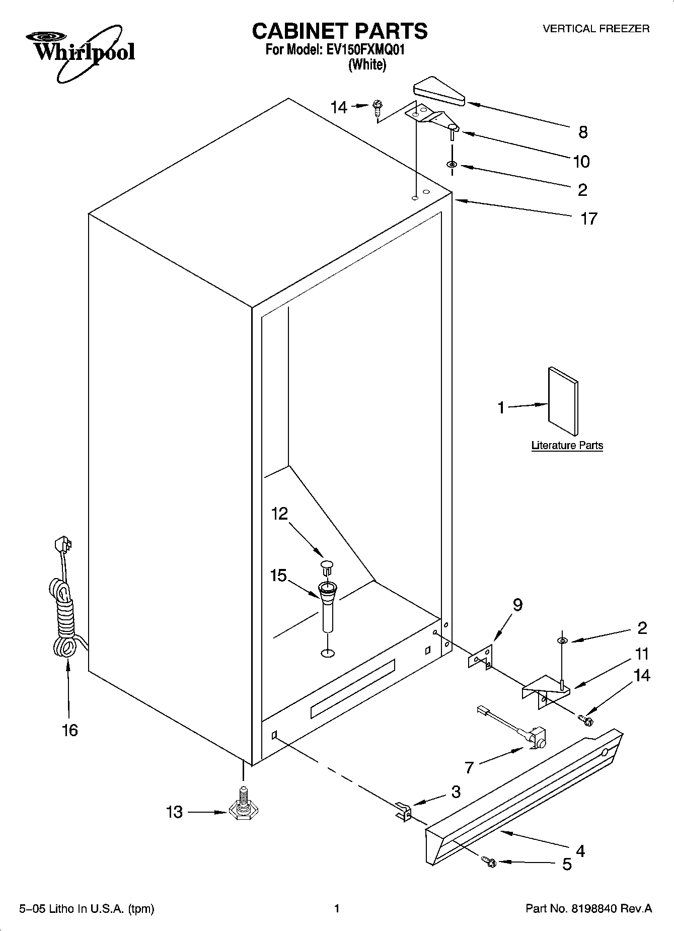 01 - CABINET PARTS