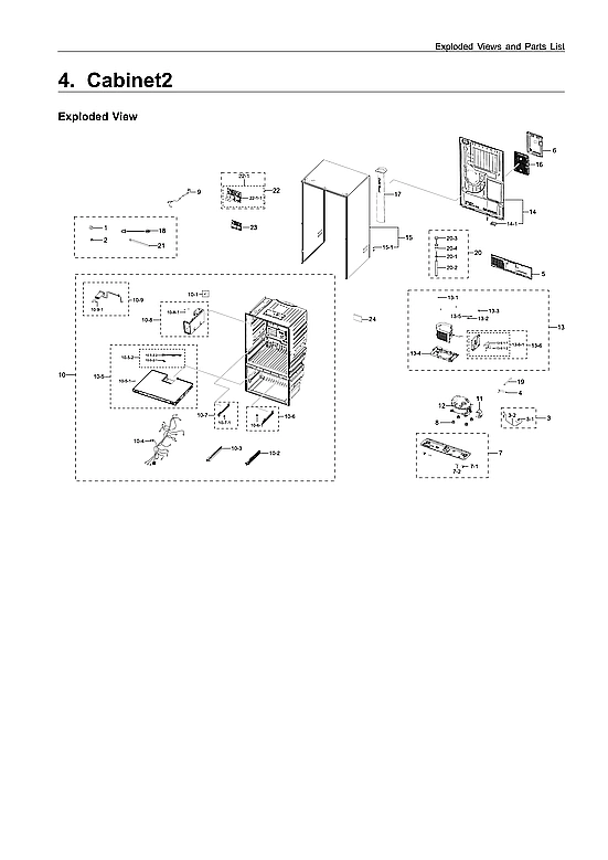 CABINET 2 PARTS