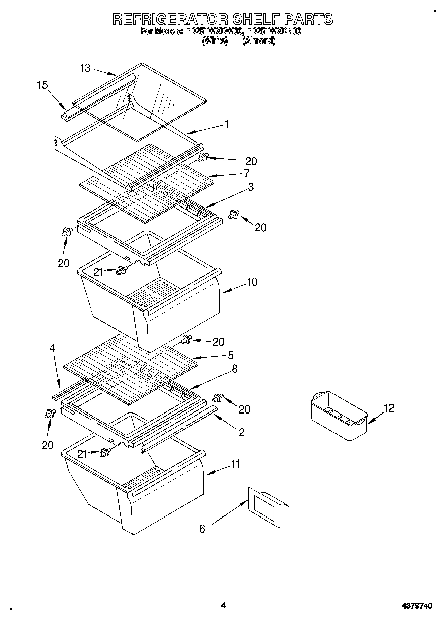 03 - REFRIGERATOR SHELF