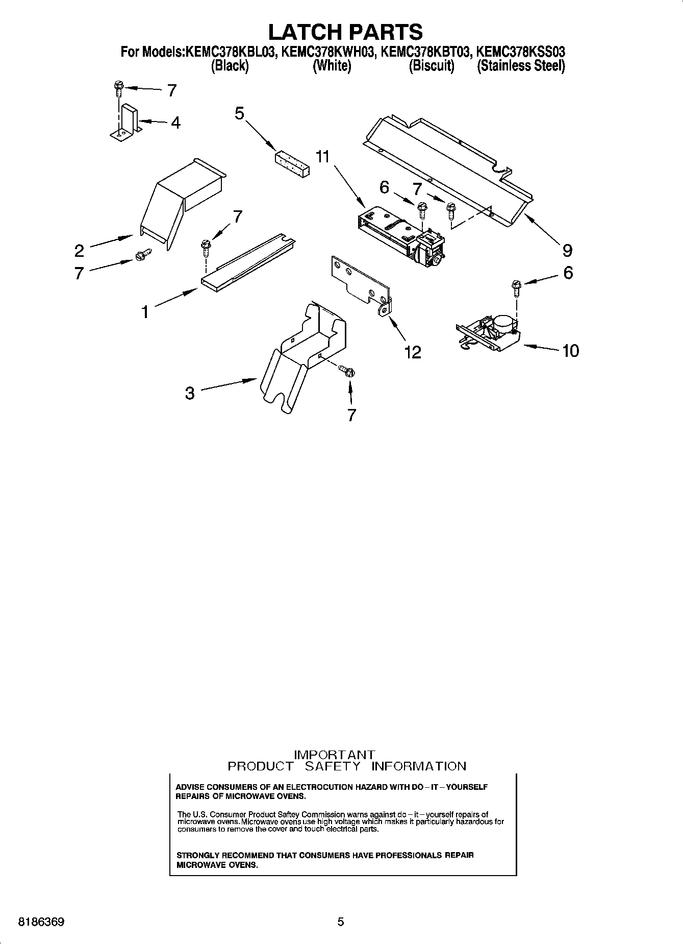 04 - LATCH PARTS