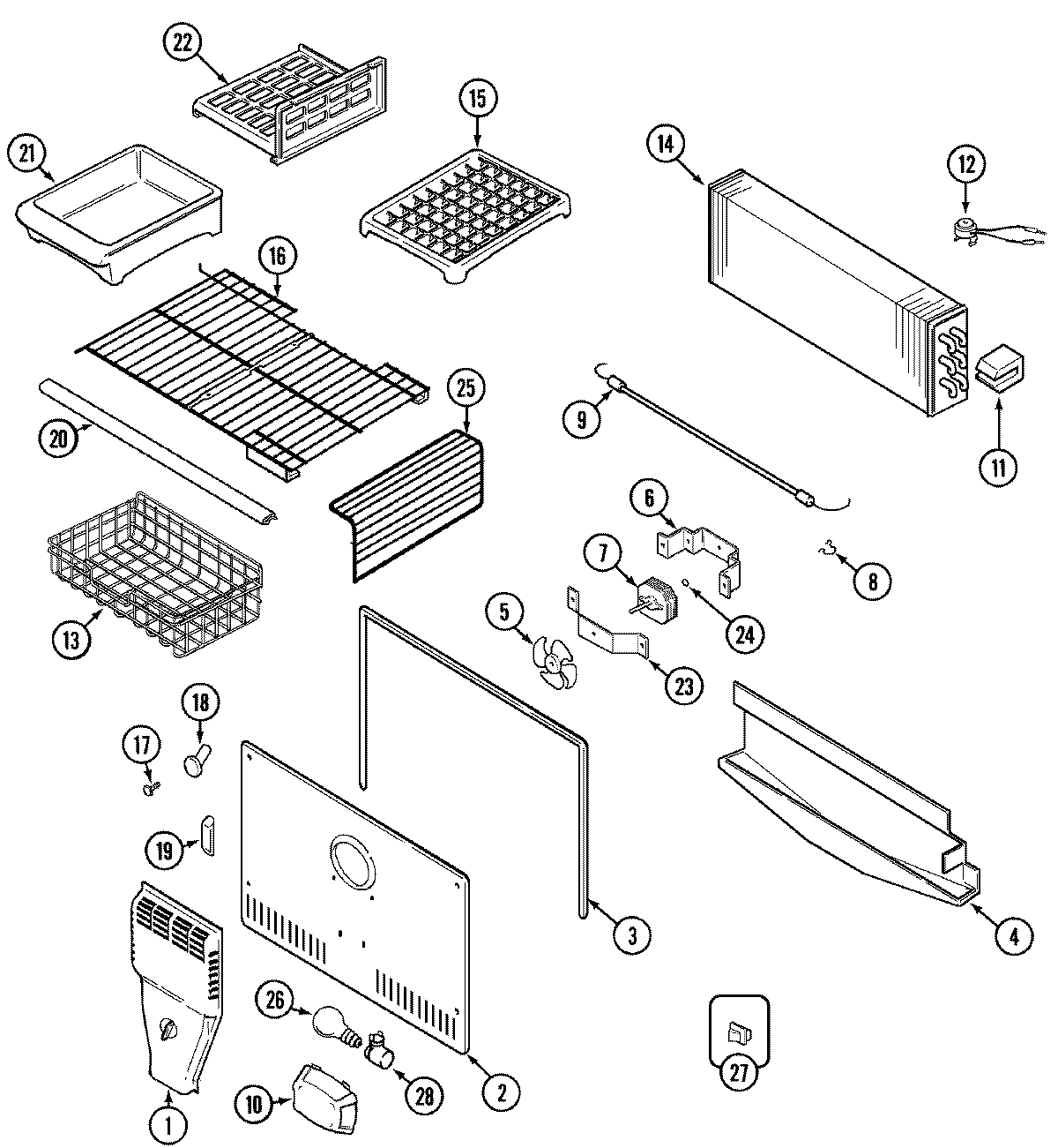 03 - FREEZER COMPARTMENT