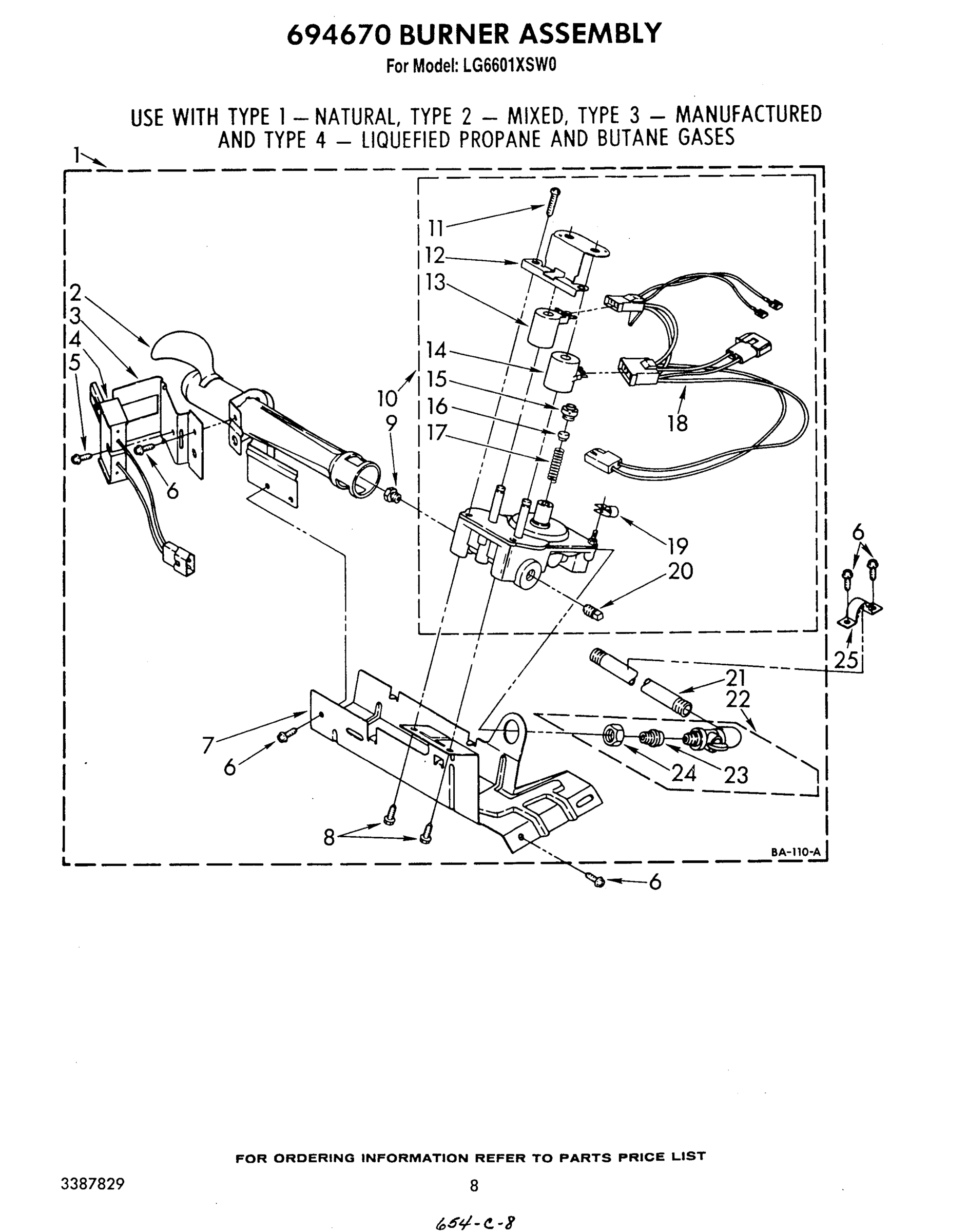 05 - 694670 BURNER