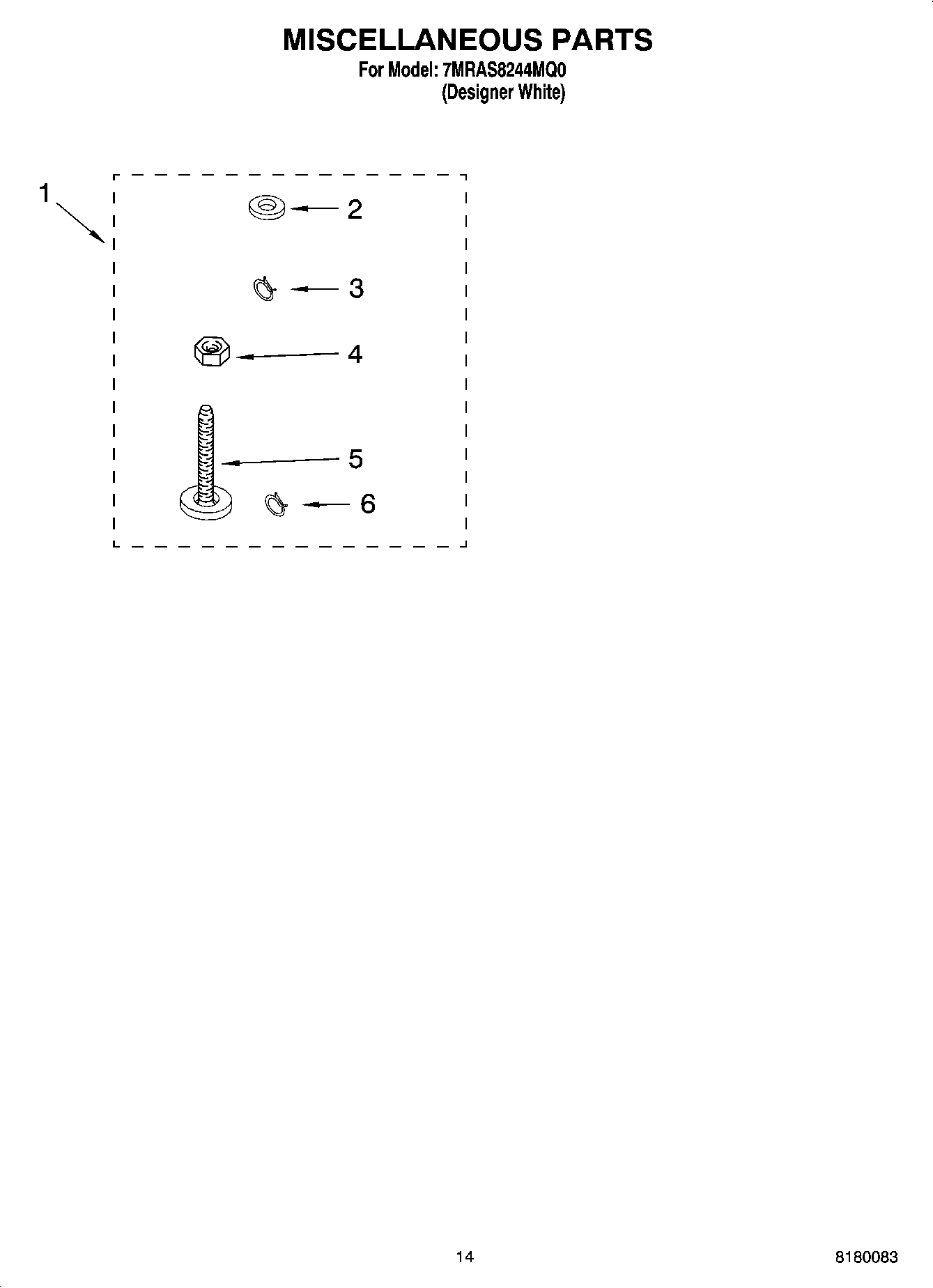 10 - MISCELLANEOUS PARTS - OPTIONAL PARTS (NOT INCLUDED)