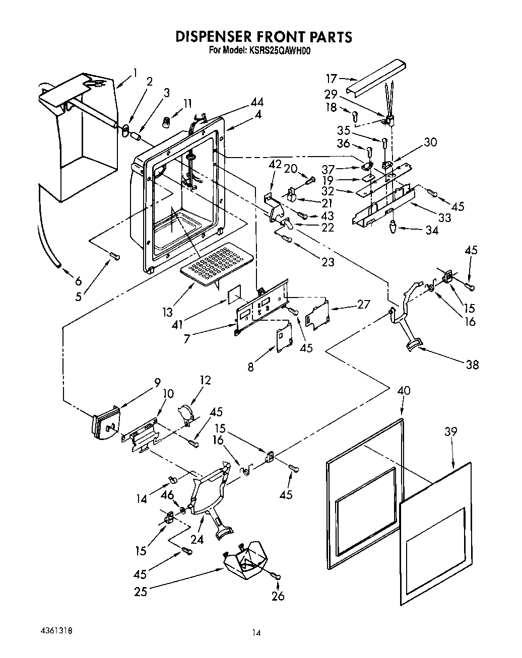 09 - DISPENSER FRONT