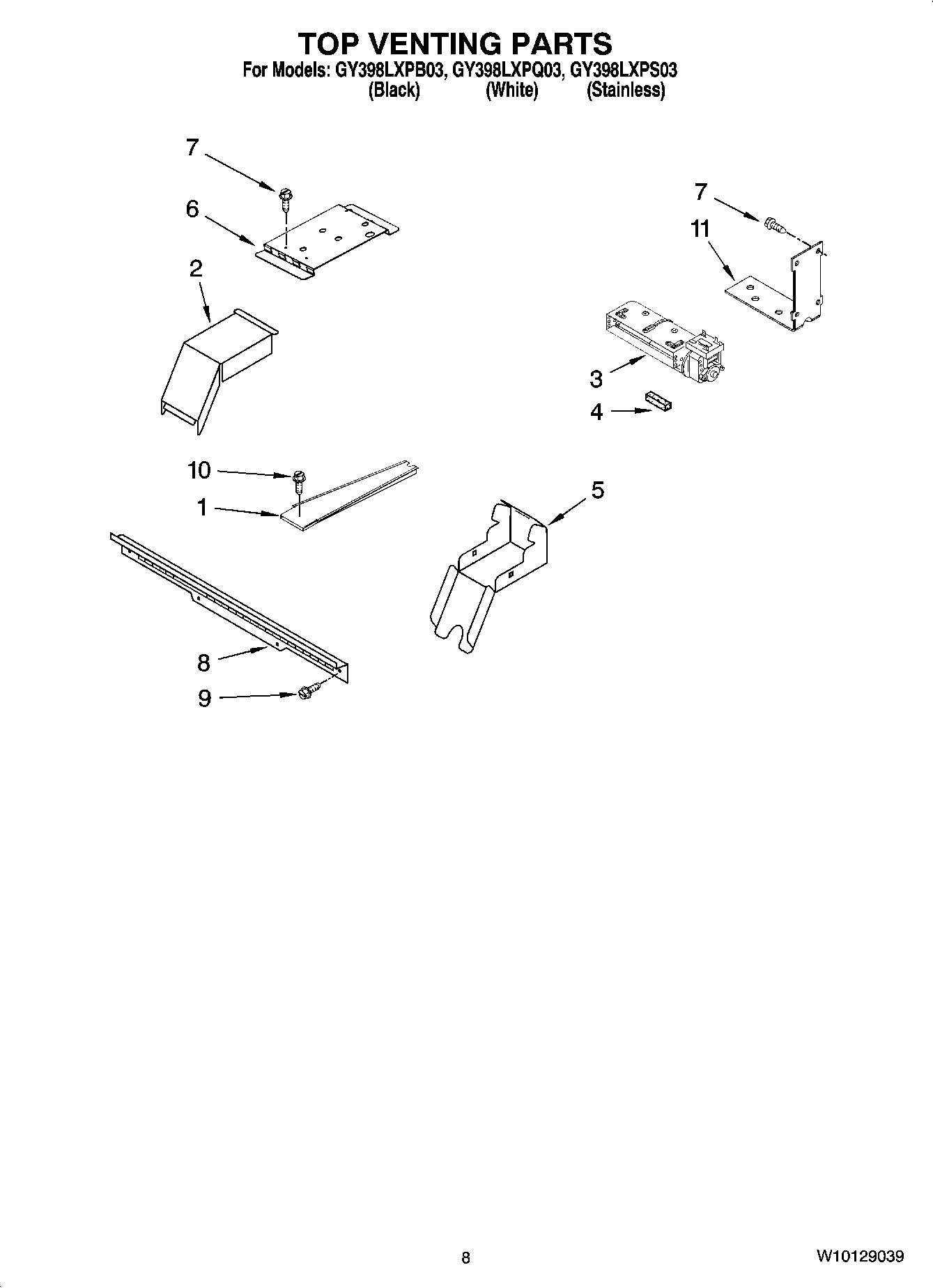 06 - TOP VENTING PARTS, OPTIONAL PARTS