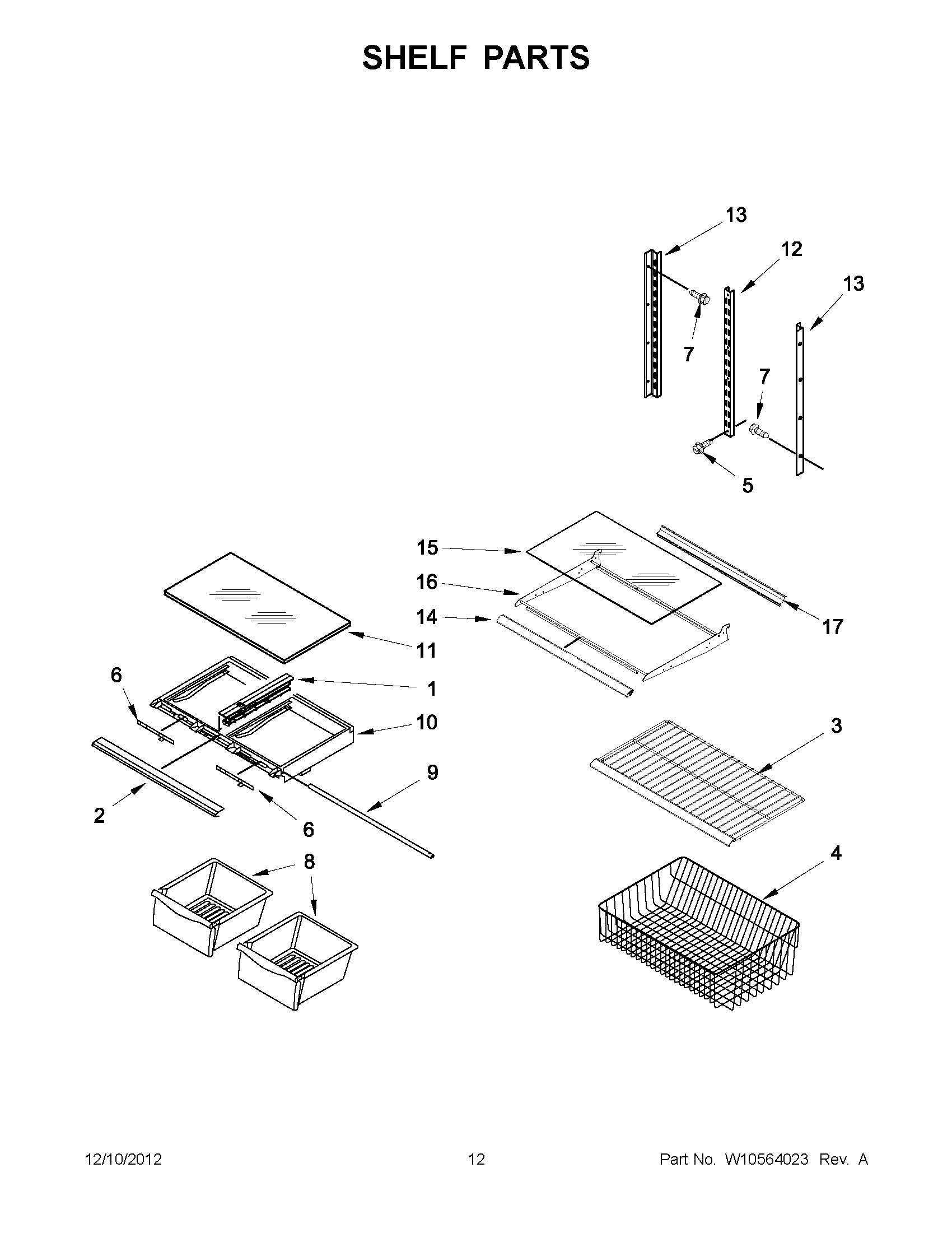 06 - SHELF PARTS