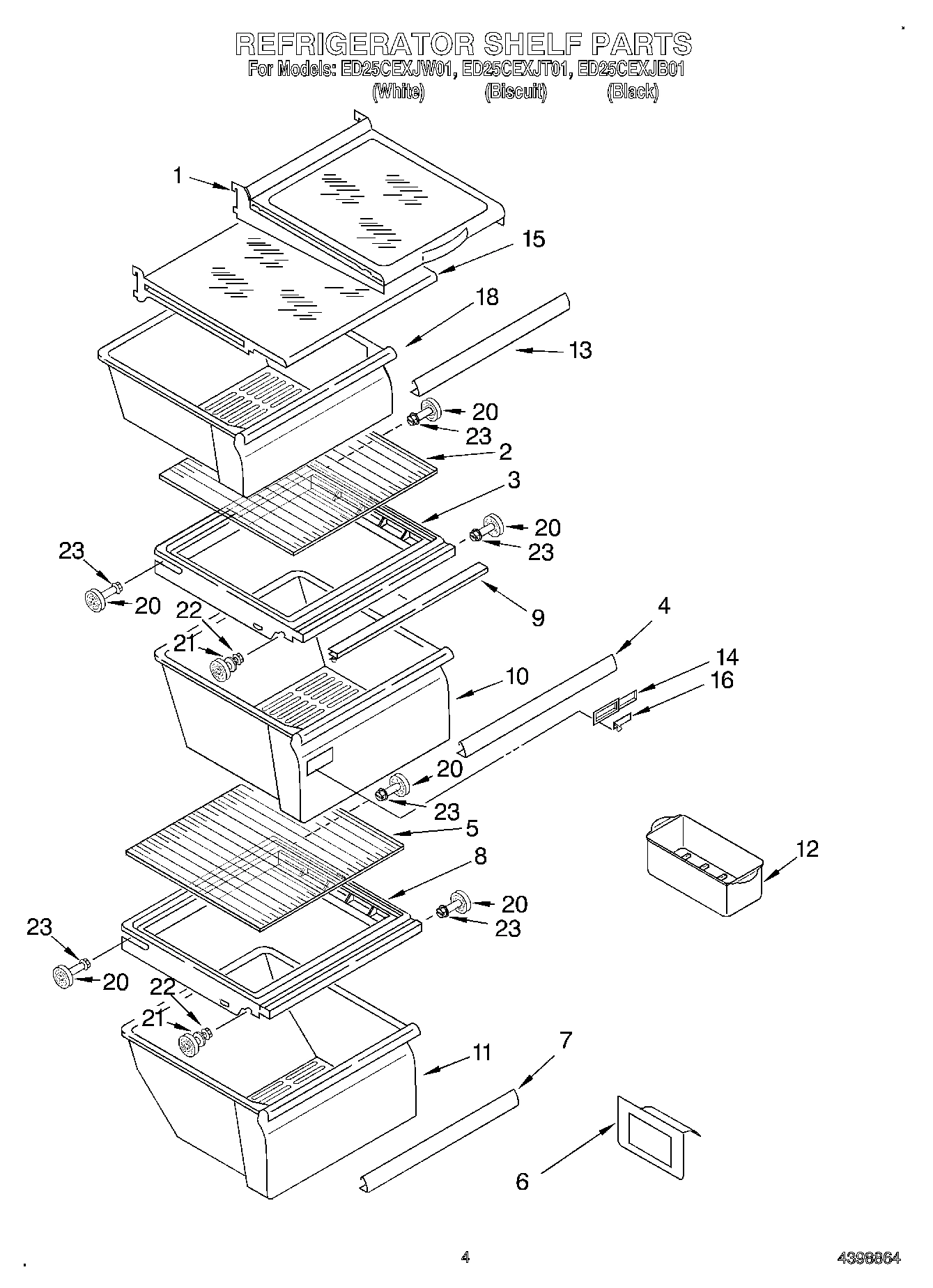 03 - REFRIGERATOR SHELF