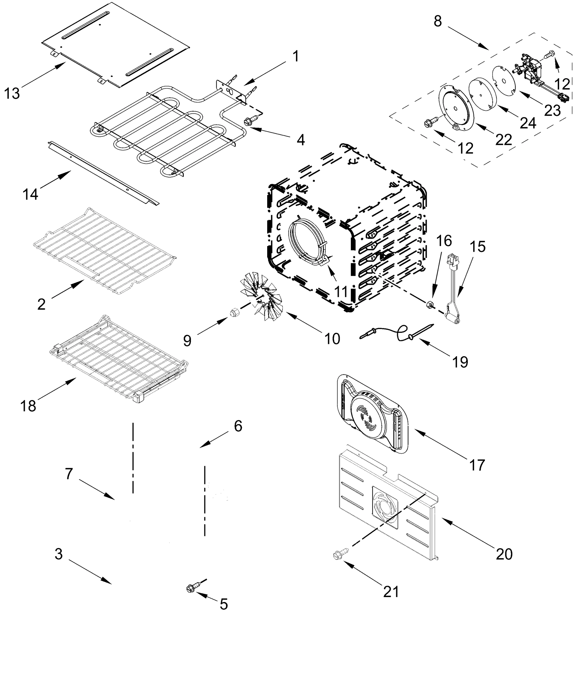 INTERNAL OVEN PARTS