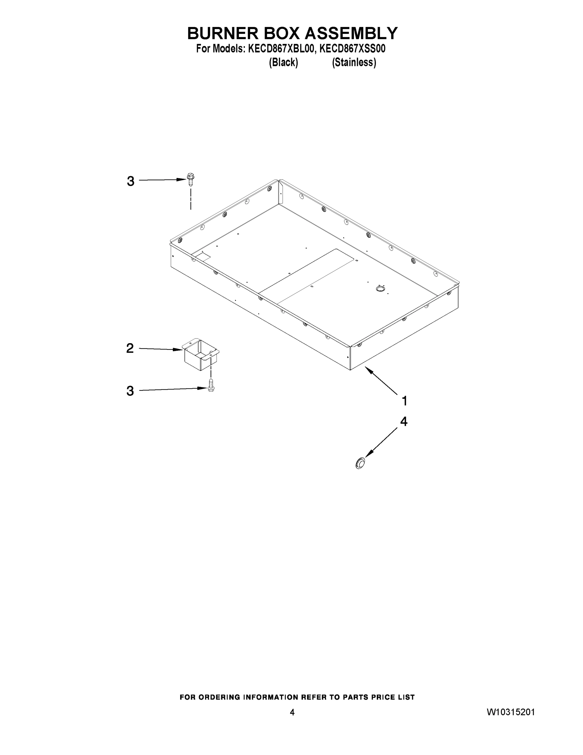 03 - BURNER BOX ASSEMBLY