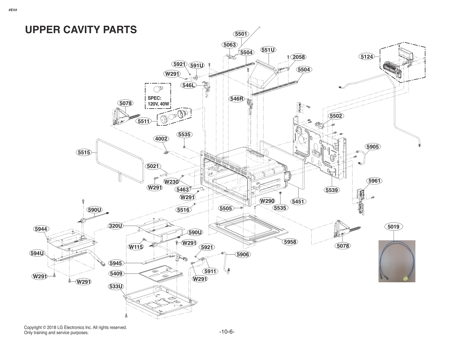 UPPER CAVITY PARTS