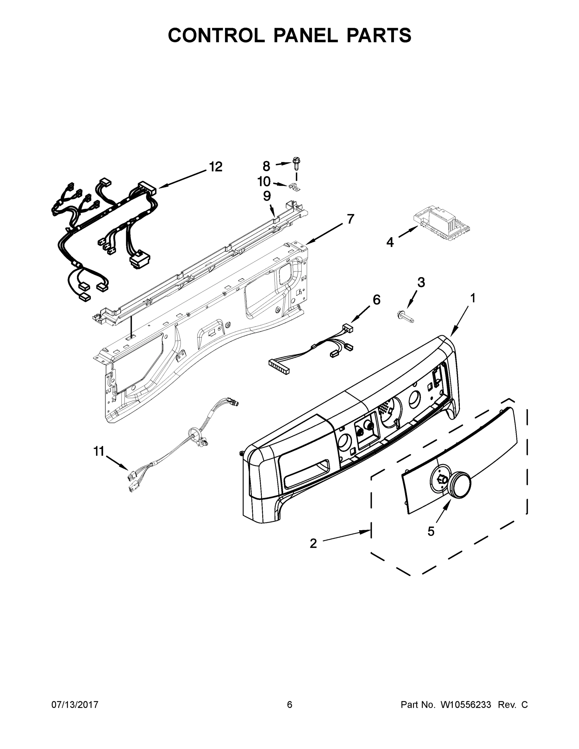 04 - CONTROL PANEL PARTS