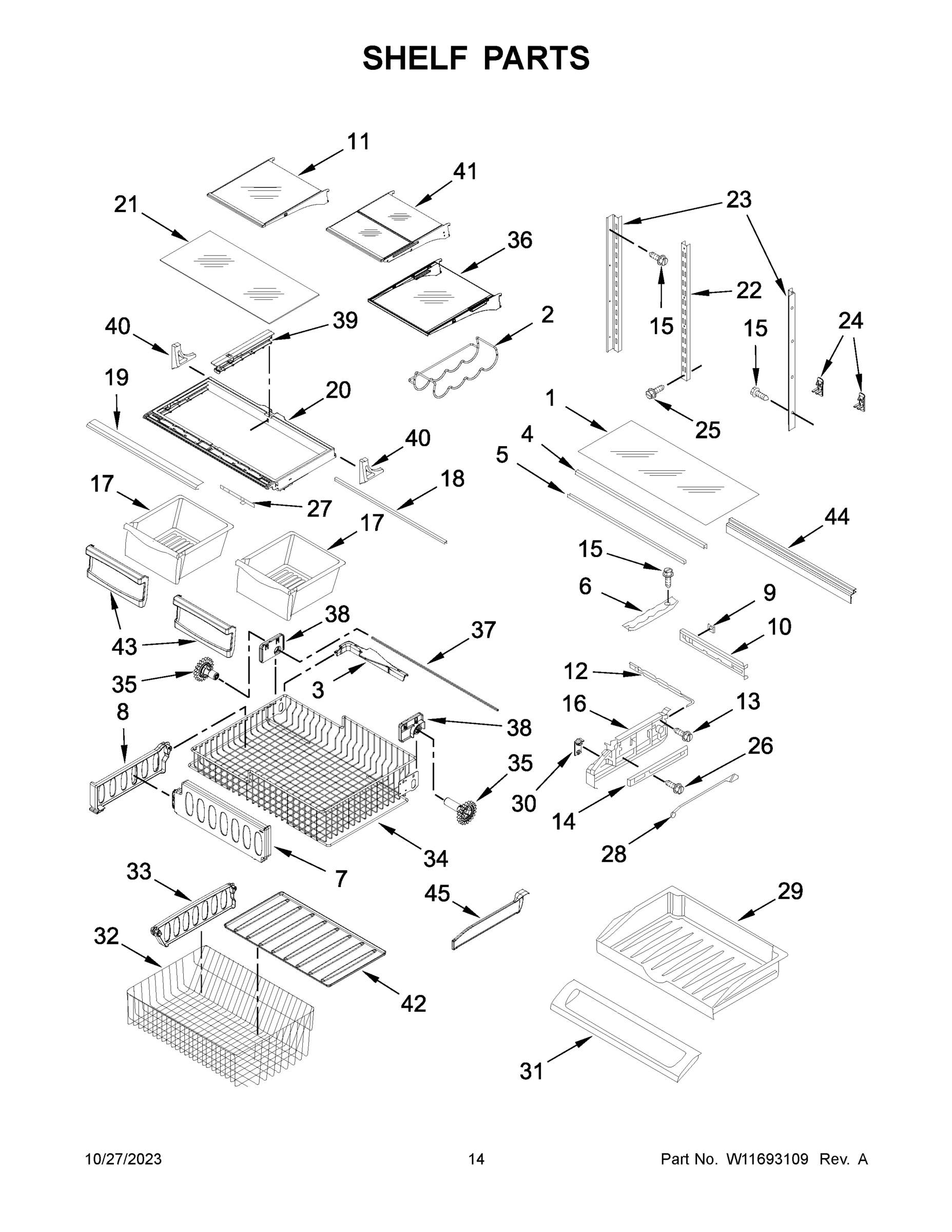08 - SHELF PARTS