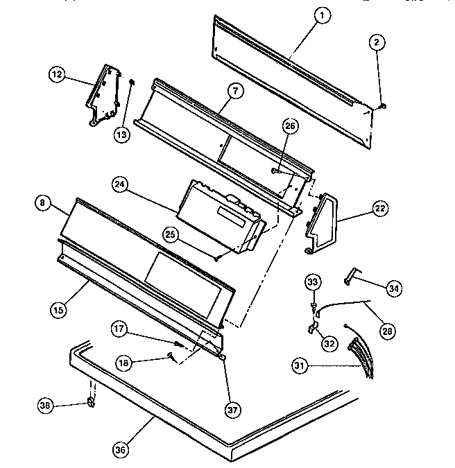 04 - CONSOLE, CONTROLS, TOP PANEL