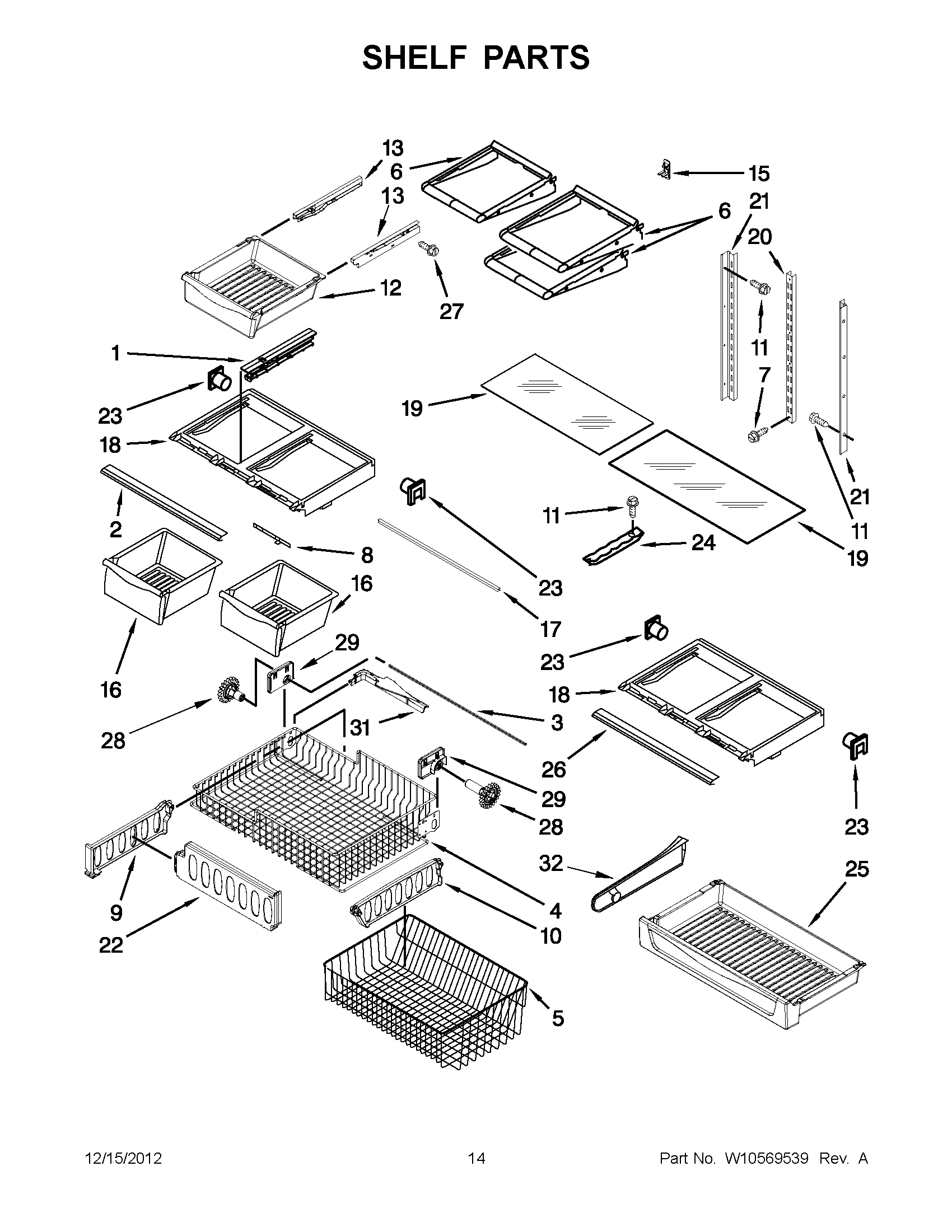 07 - SHELF PARTS