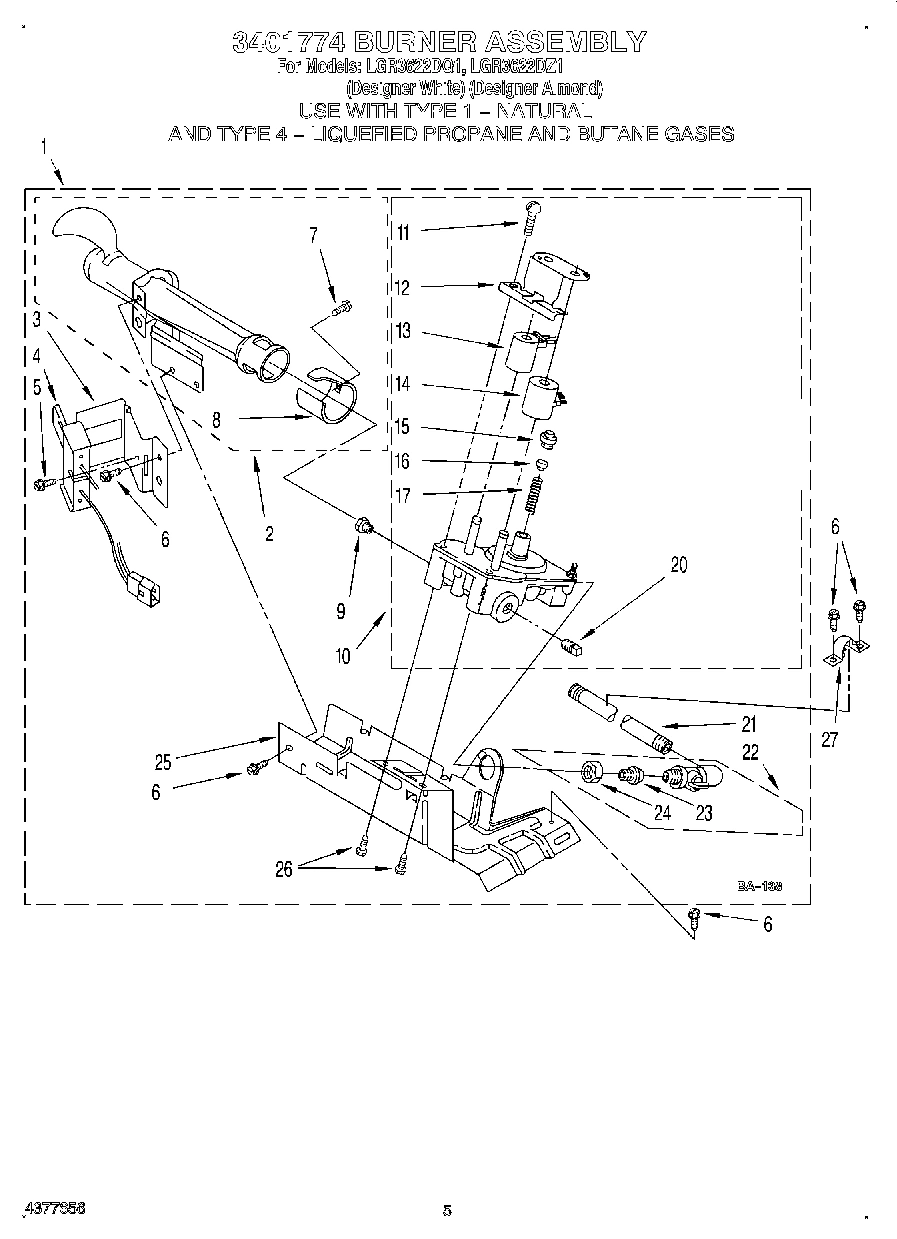 03 - 3401774 BURNER