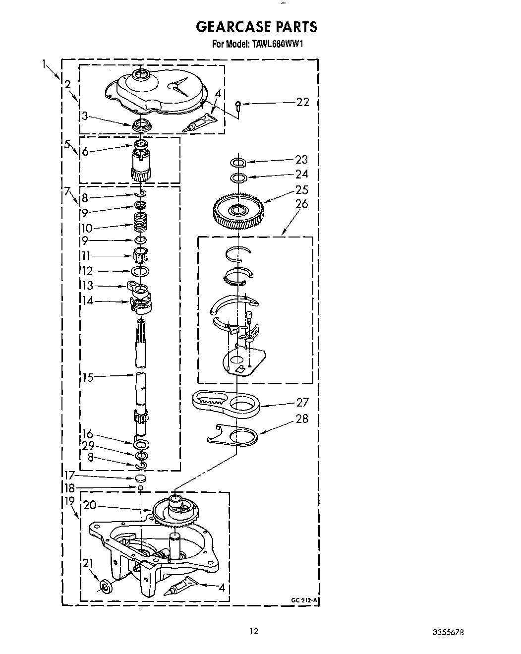 10 - GEARCASE