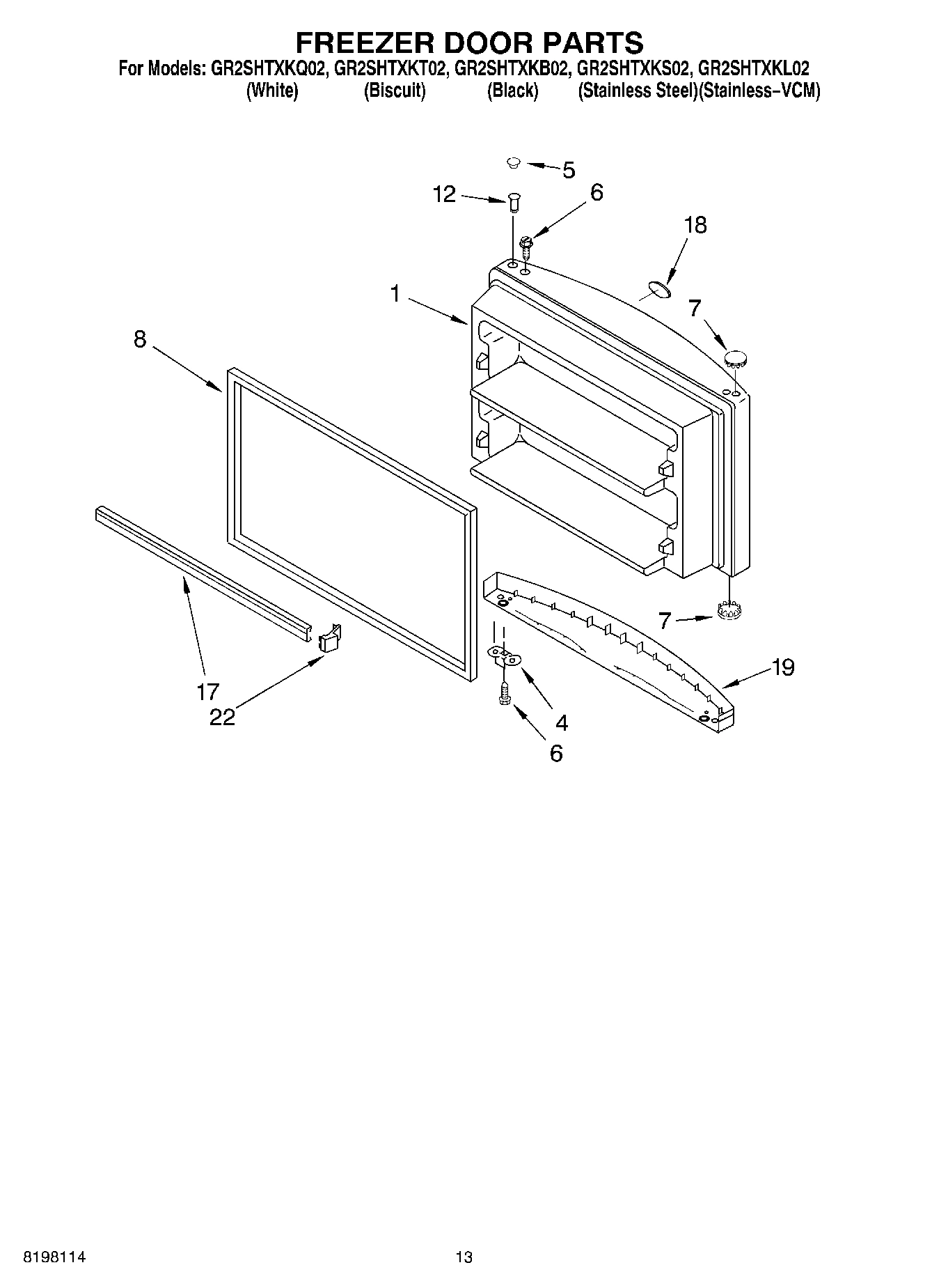 07 - FREEZER DOOR