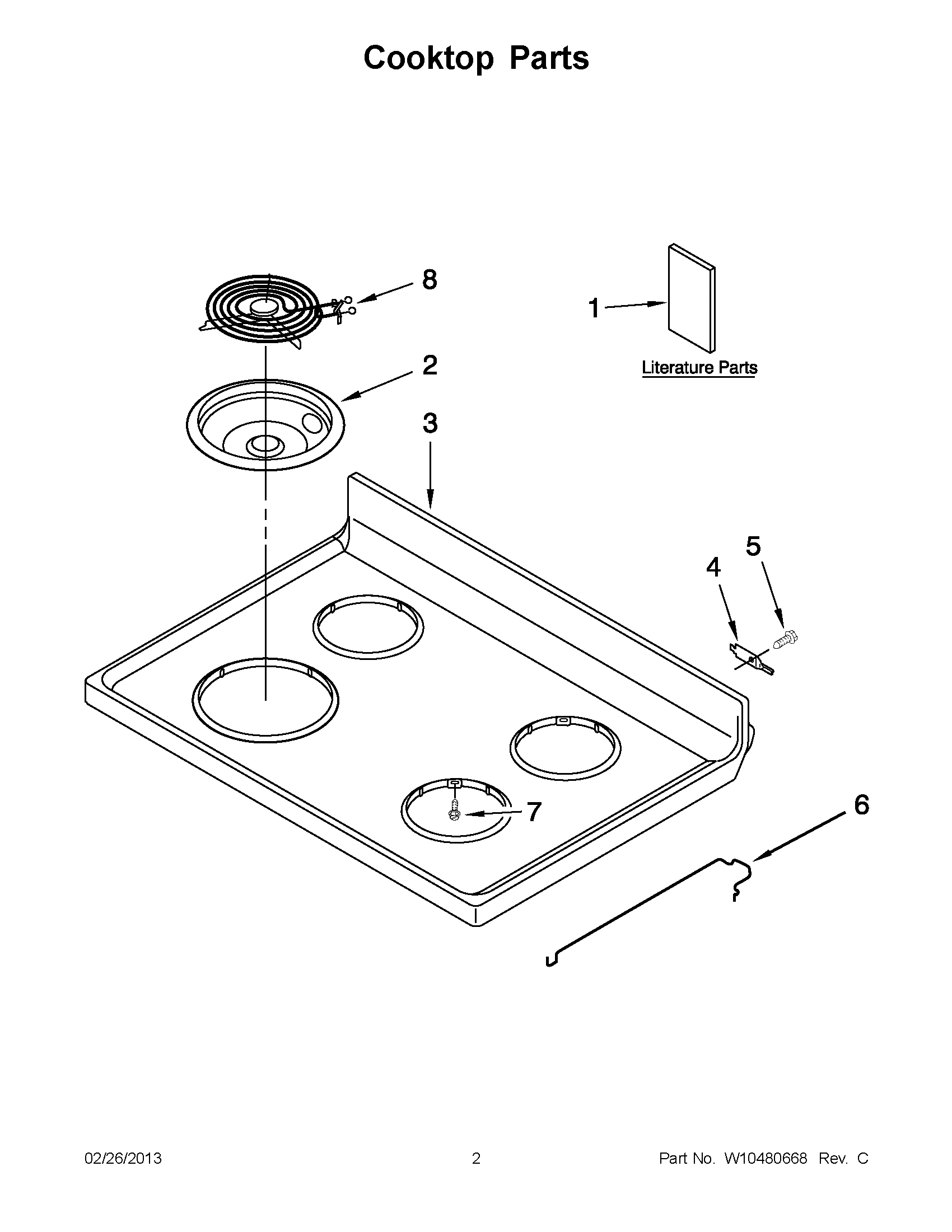 01 - COOKTOP PARTS
