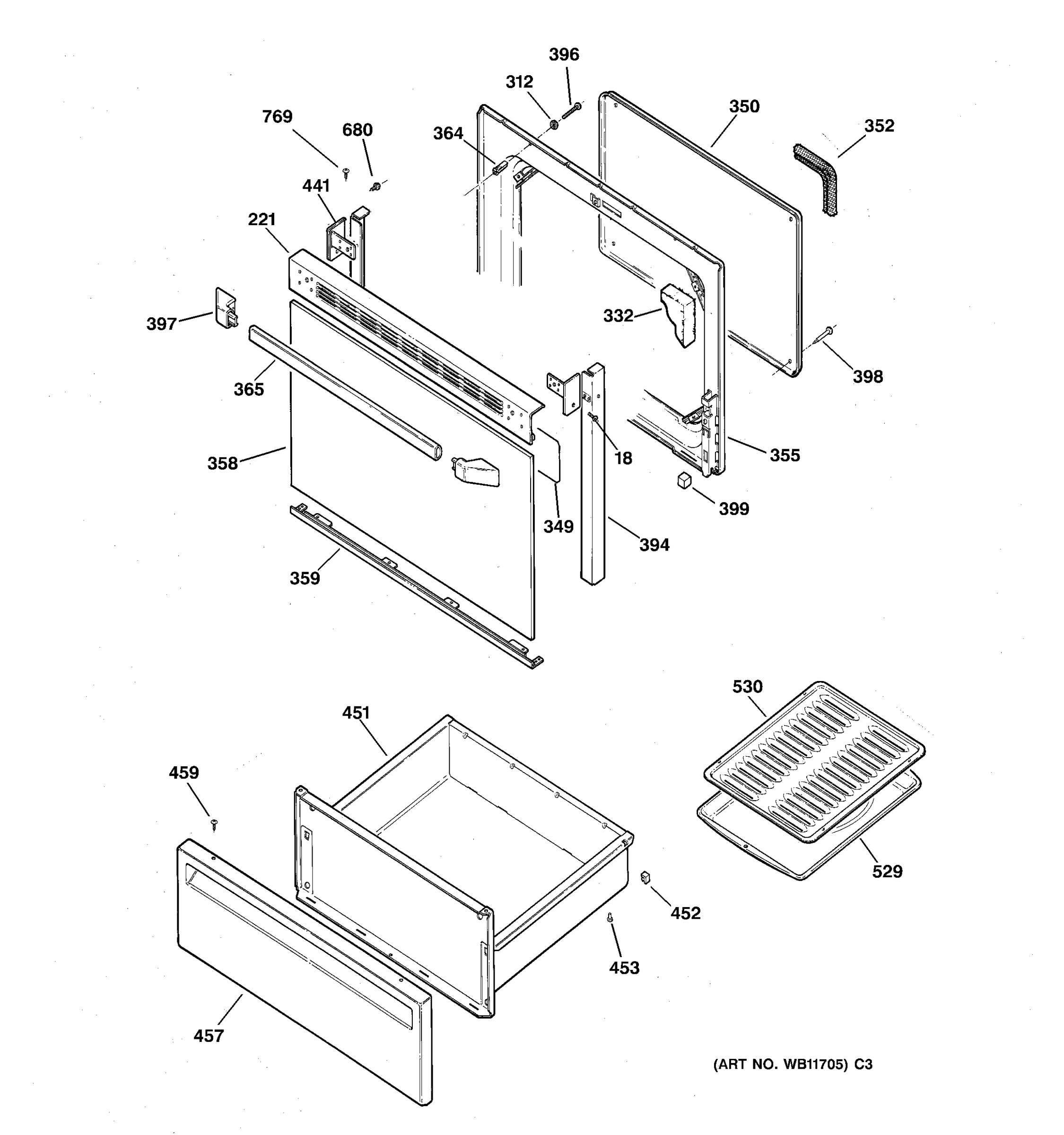 DOOR & DRAWER PARTS