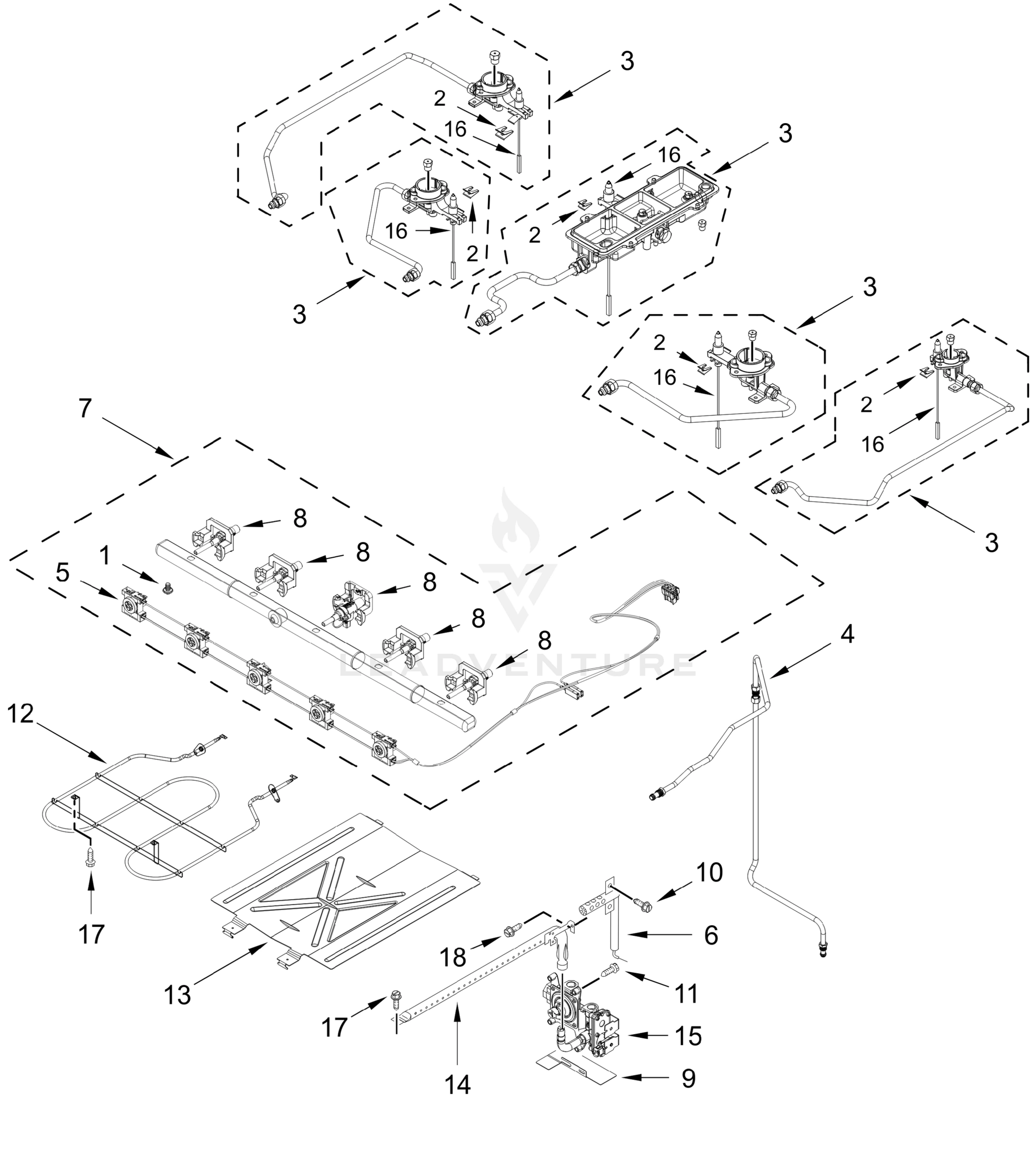 MANIFOLD PARTS