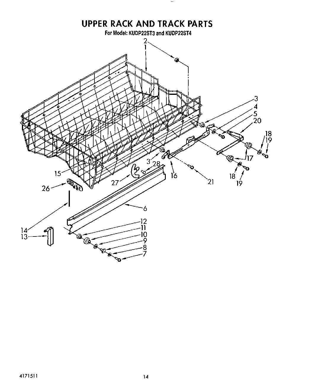 11 - UPPER RACK AND TRACK