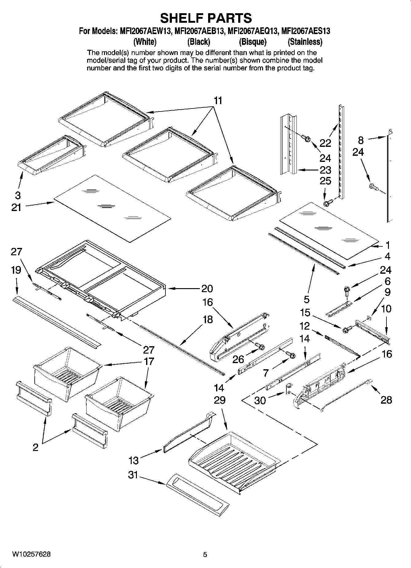 03 - SHELF PARTS