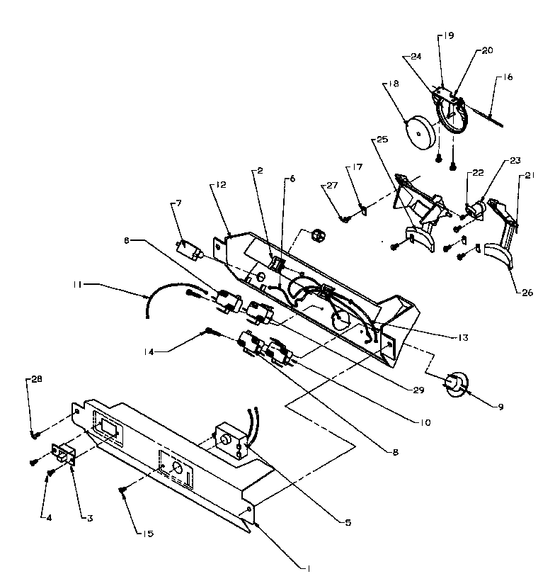 03 - ELECTRONIC BRACKET ASSY