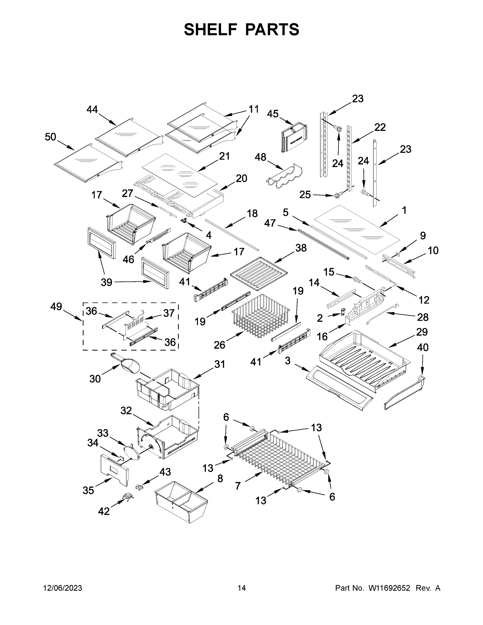 08 - SHELF PARTS