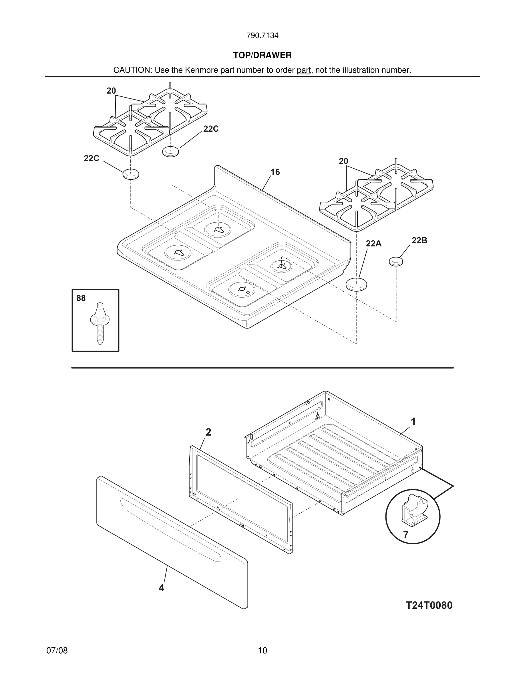 11 - TOP / DRAWER