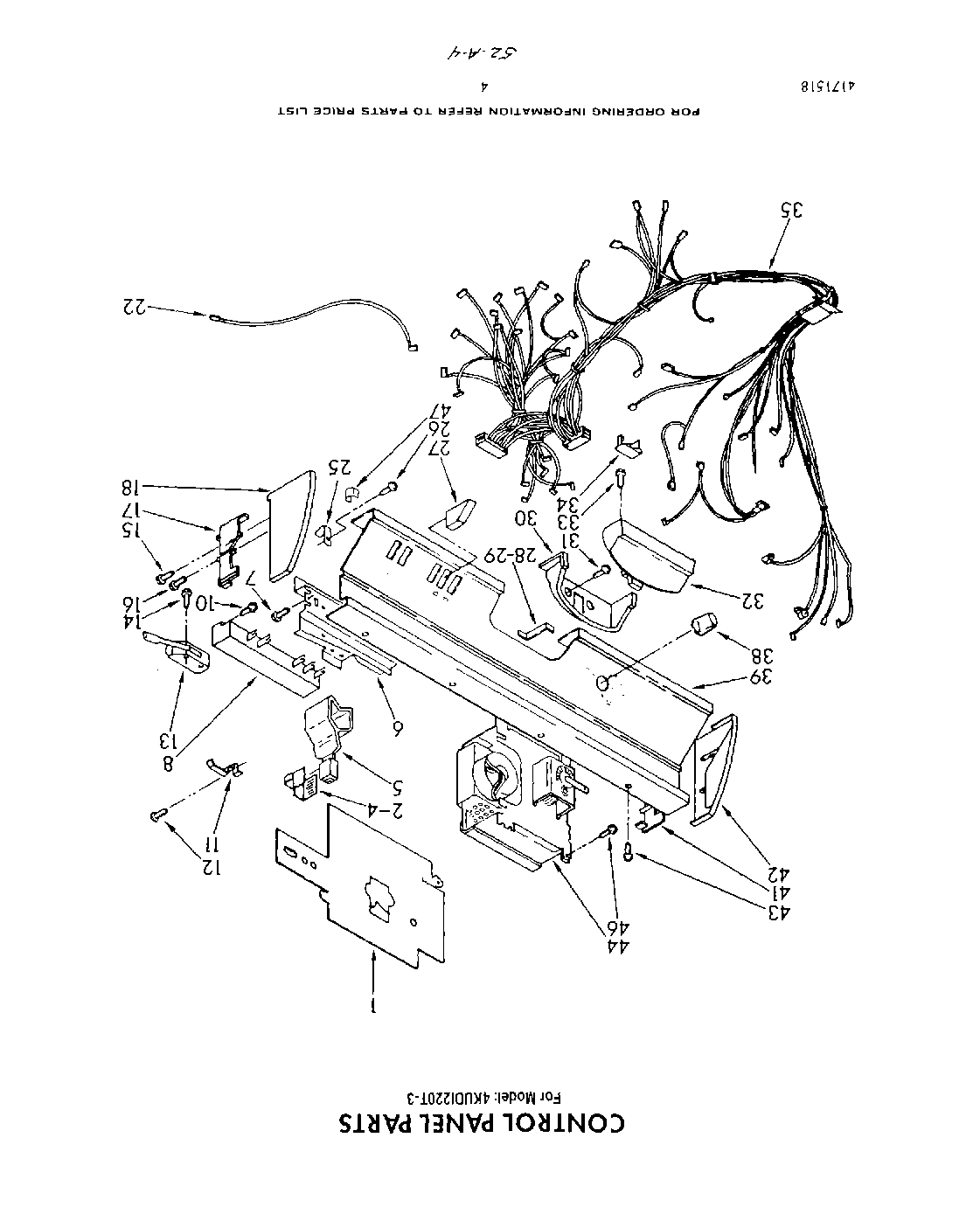 04 - CONTROL PANEL , LITERATURE AND OPTIONAL