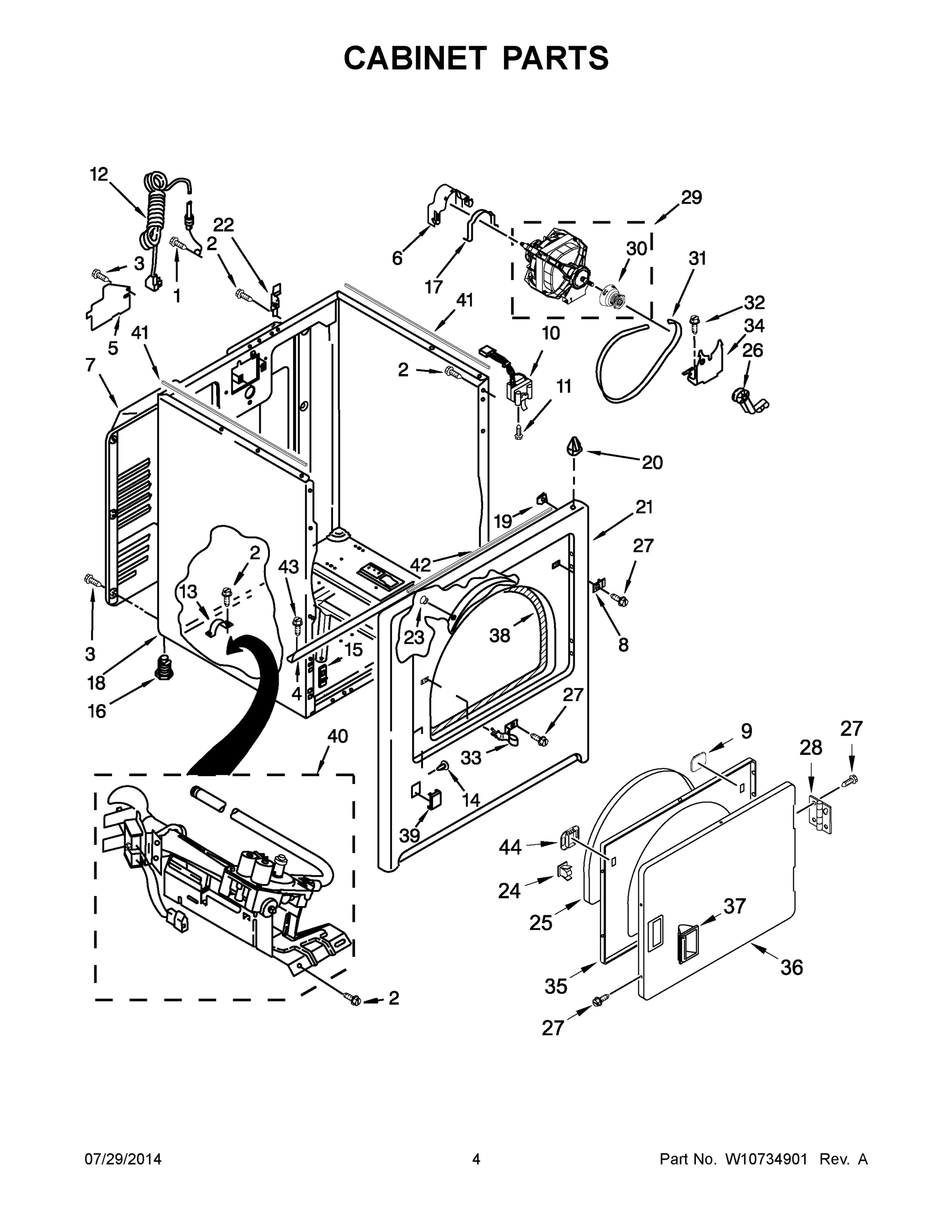 03 - CABINET PARTS