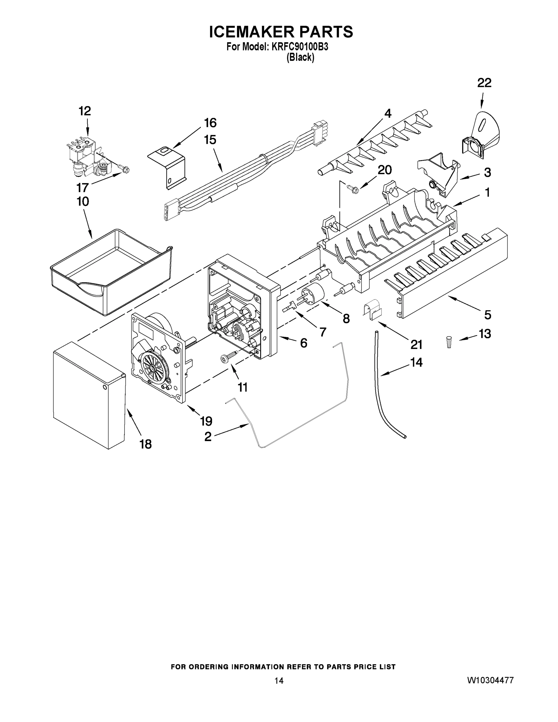 08 - ICEMAKER PARTS