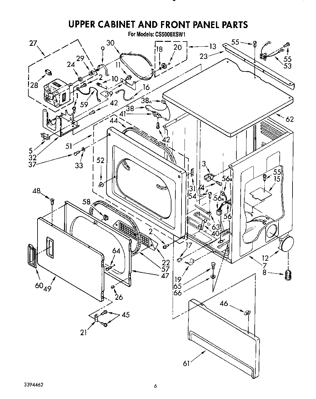 04 - UPPER CABINET AND FRONT PANEL