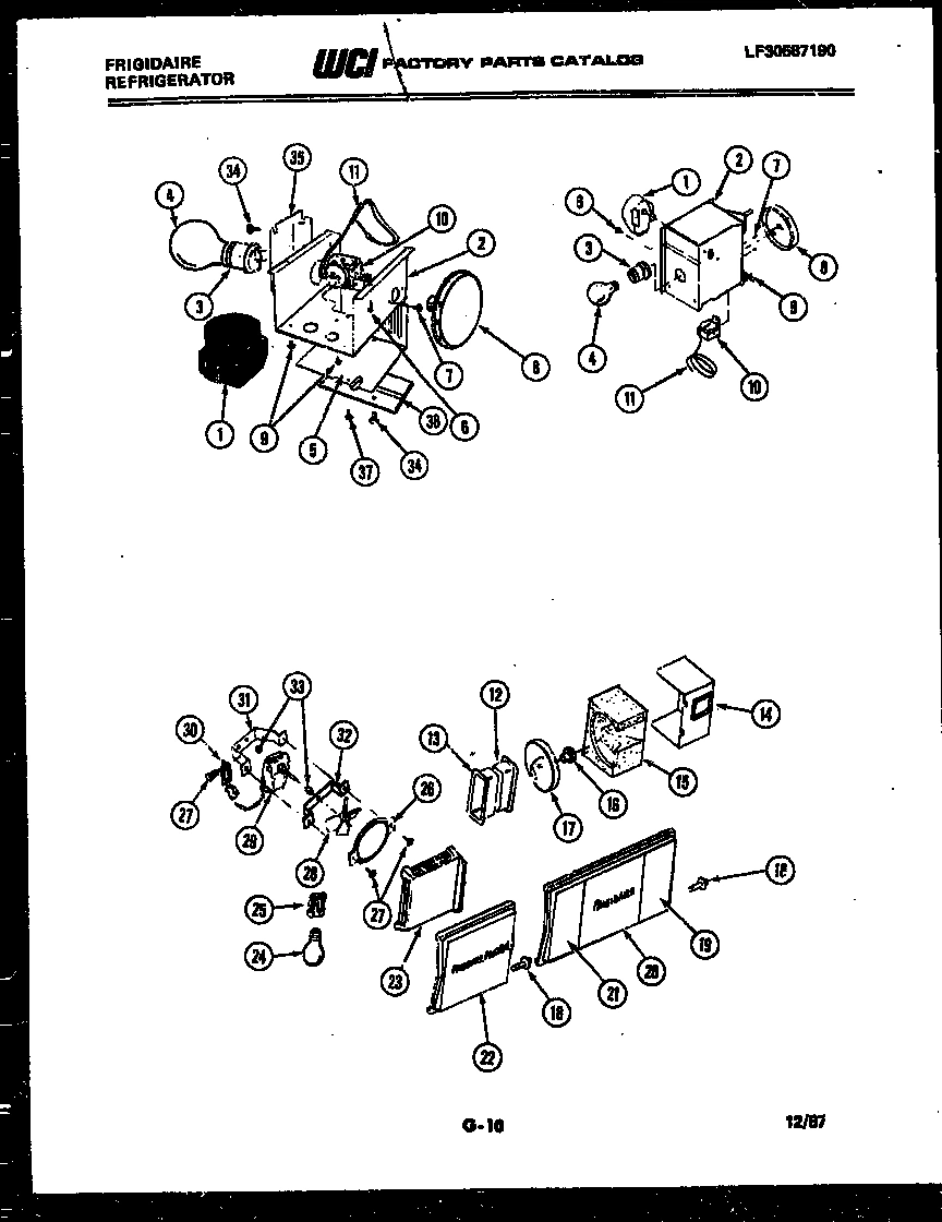 06 - REFRIGERATOR CONTROL ASSEMBLY, DAMP