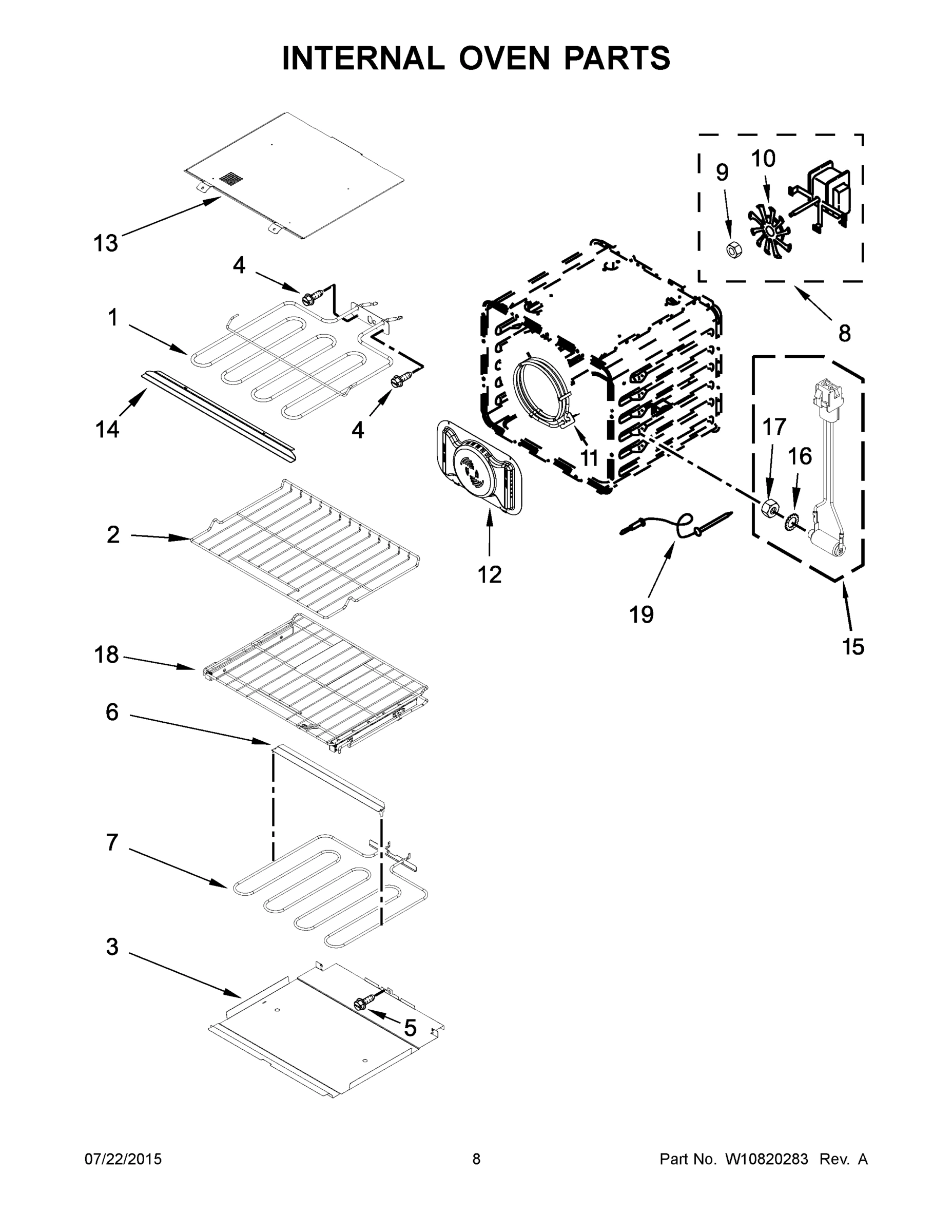 05 - INTERNAL OVEN PARTS